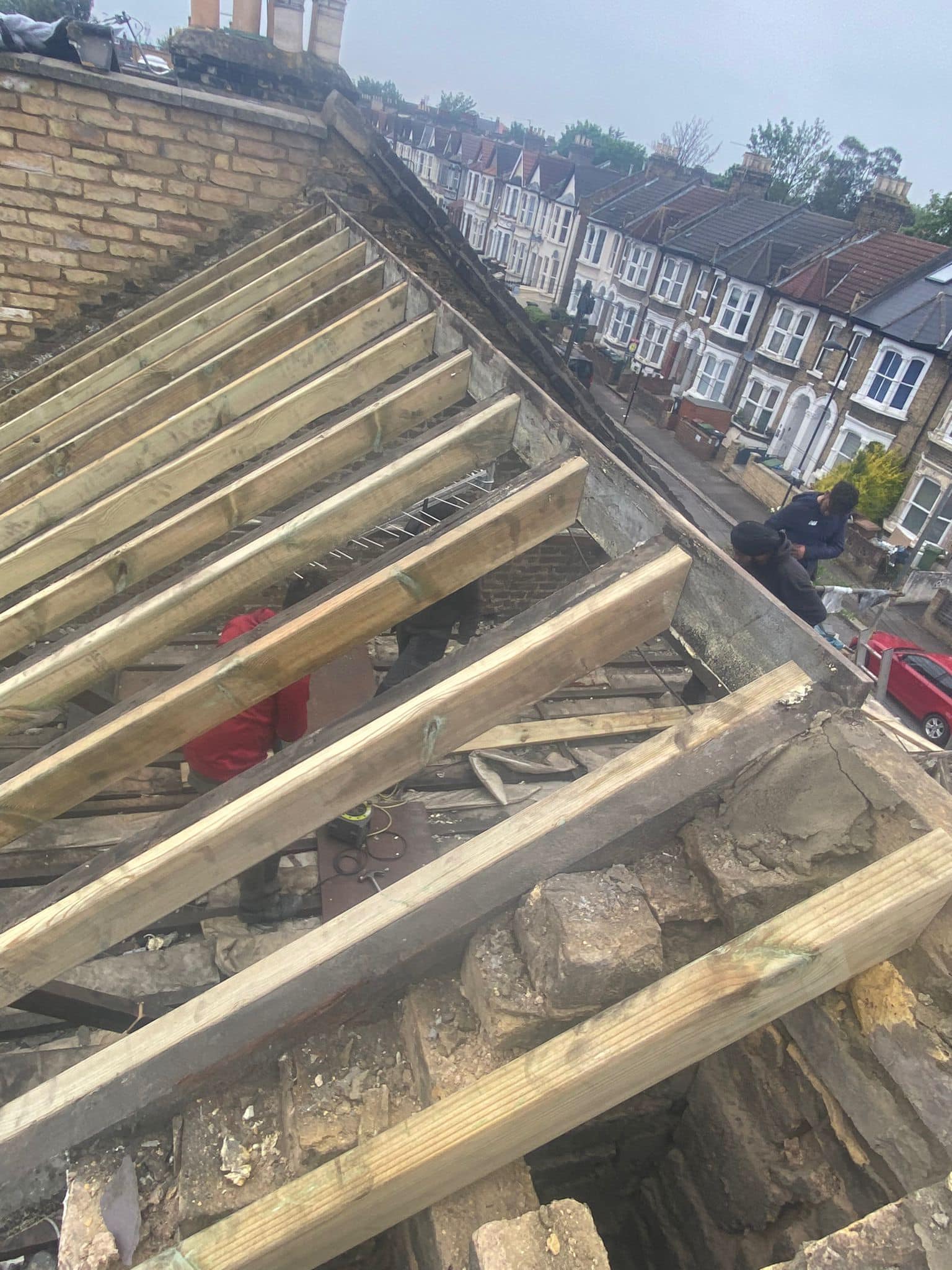 Gutter installation in Chelsea