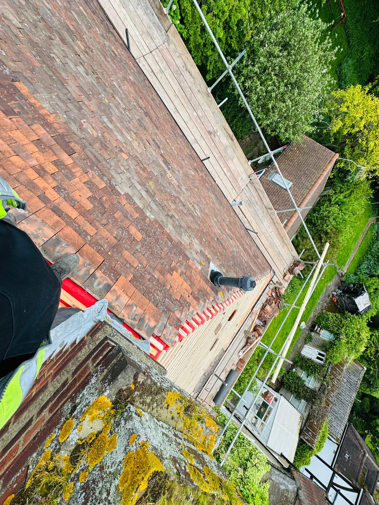 GRP fibreglass roof in Peckham