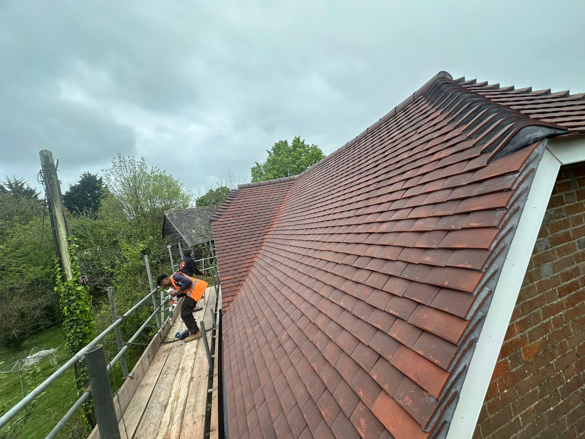 Storm damage repair in Battersea