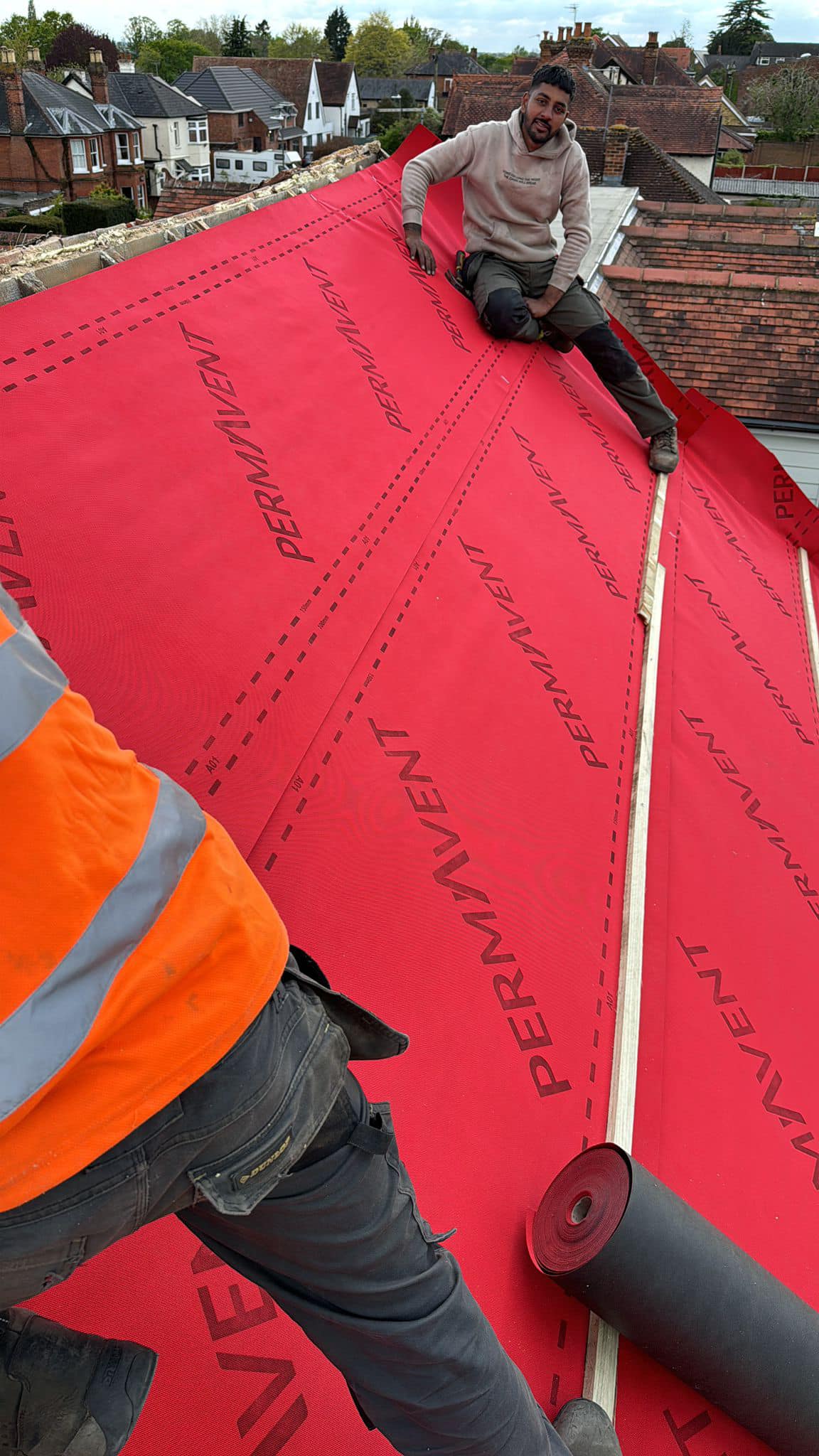 Lead flashing in Westminster