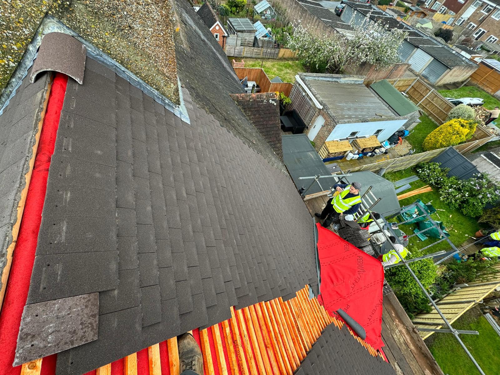 Flat roof replacement in Croydon