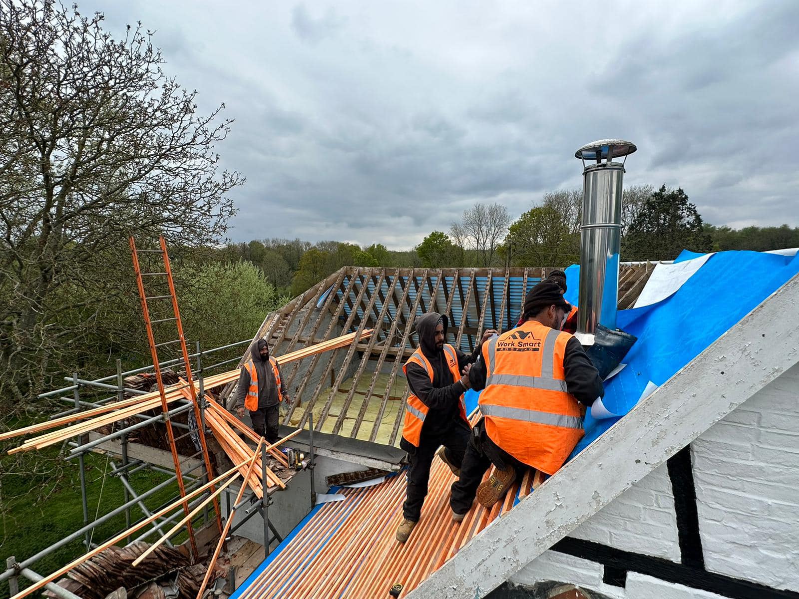 Flat roof coating in Brixton