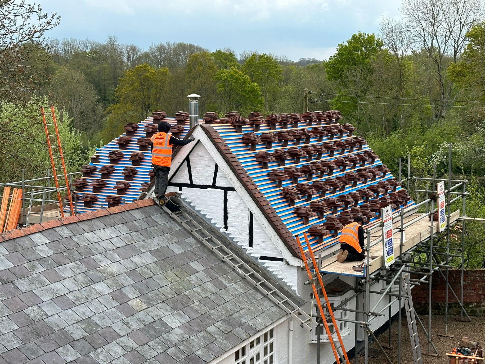 Zinc roofing in Shoreditch