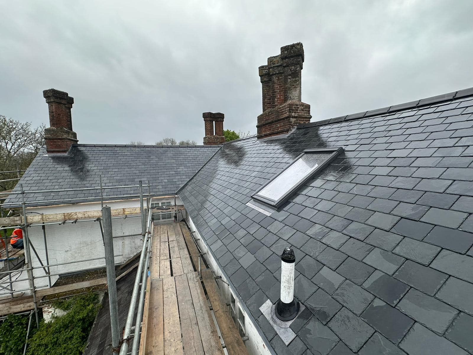 Flat roof coating in Brixton