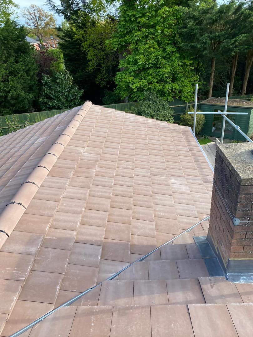 GRP fibreglass roof in Peckham
