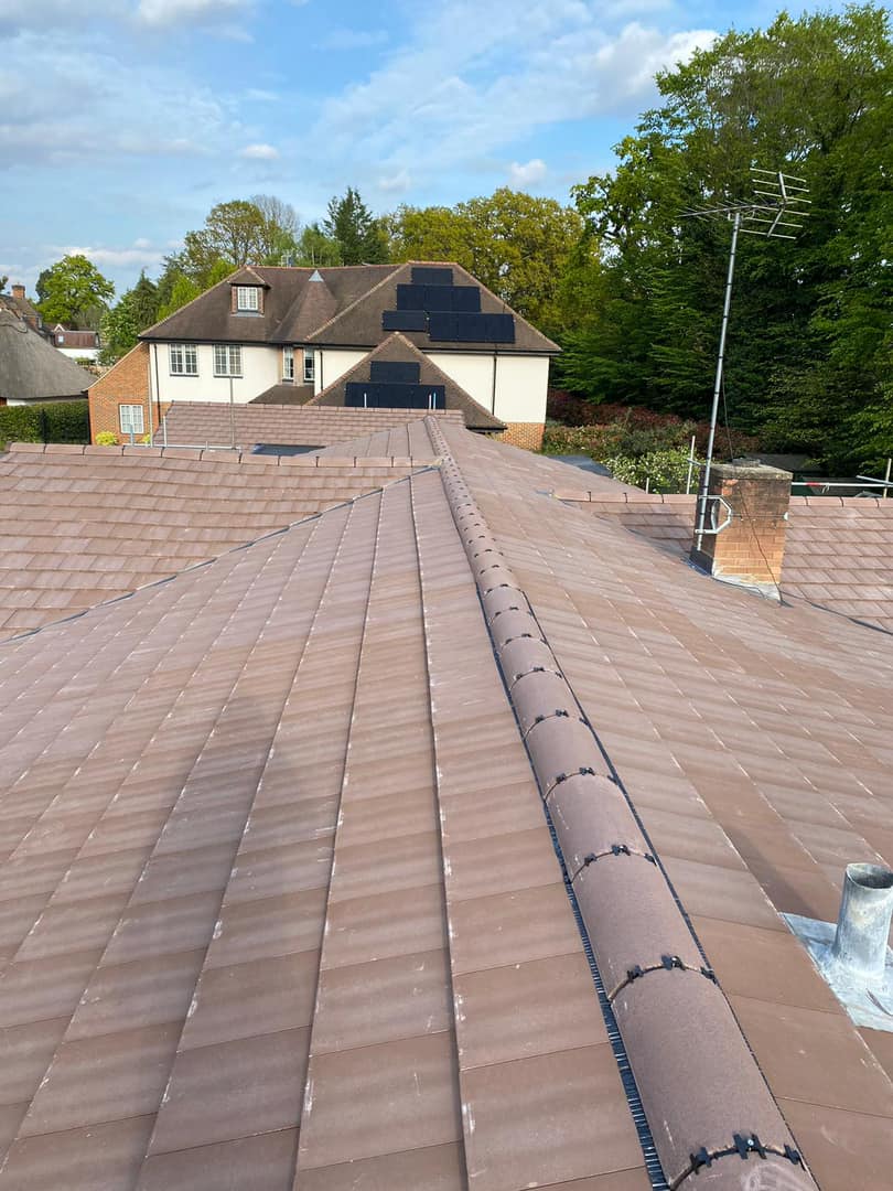 Commercial roof restoration in Canary Wharf