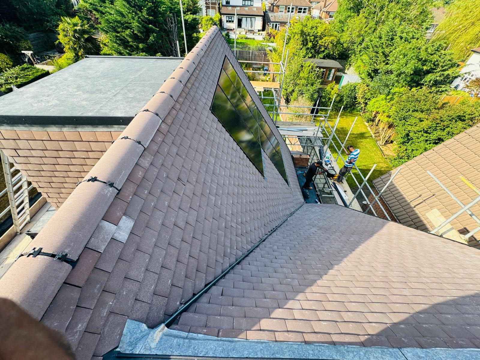 EPDM rubber roof in Stratford
