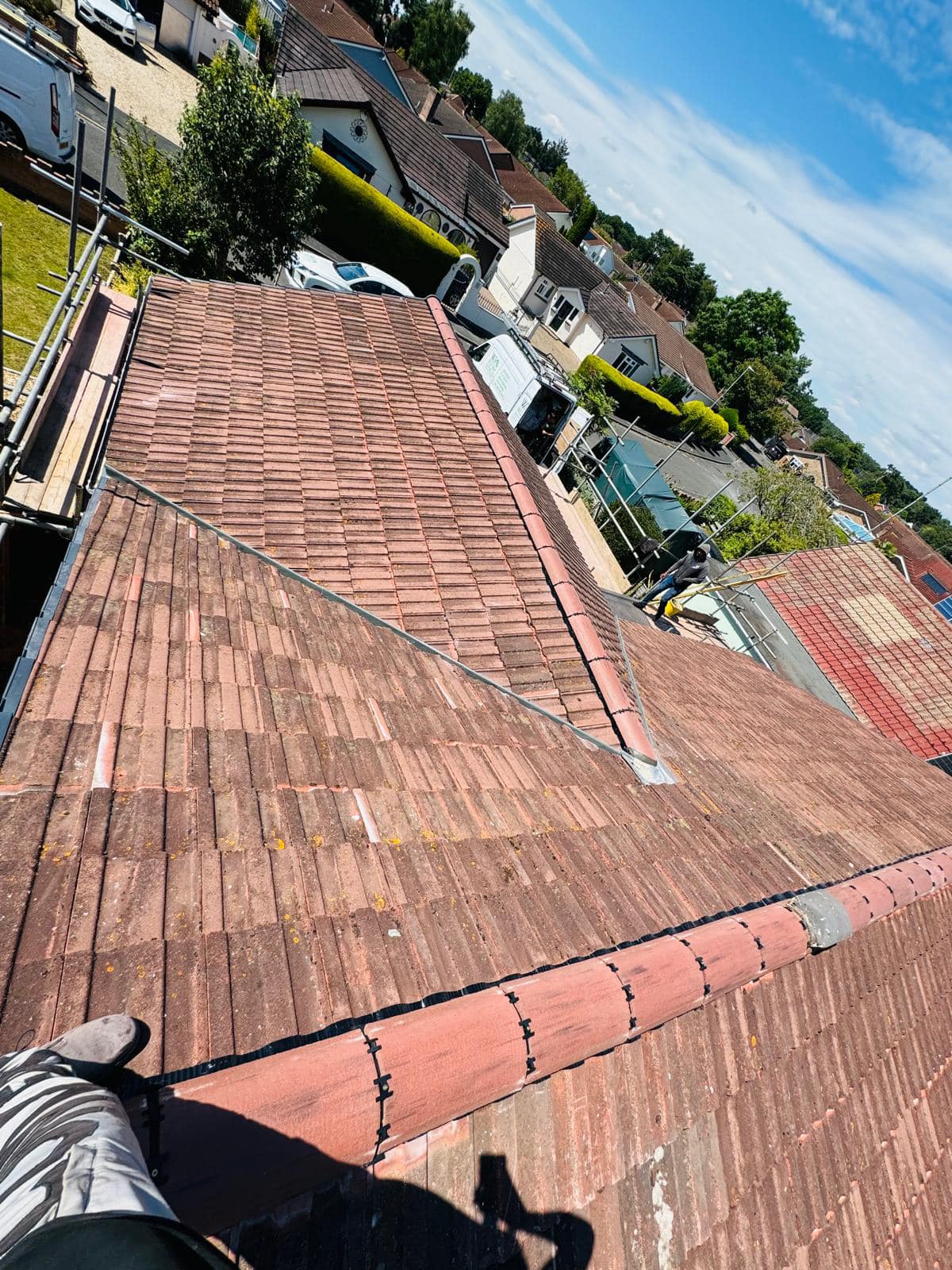 Storm damage repair in Battersea