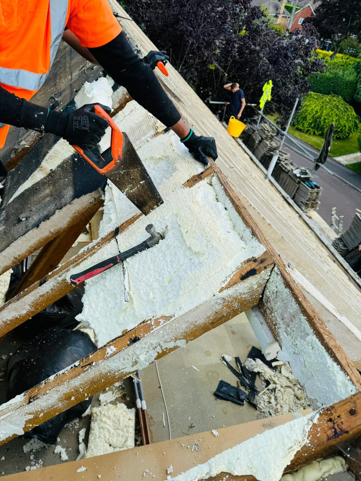 Roof survey in Kensington