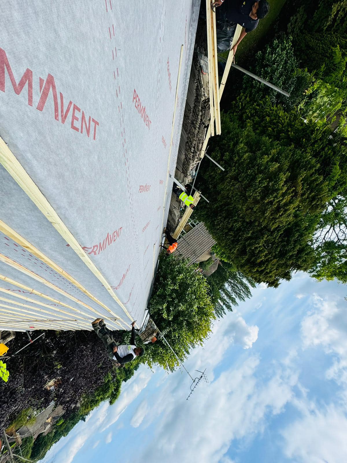Flat roof replacement in Croydon