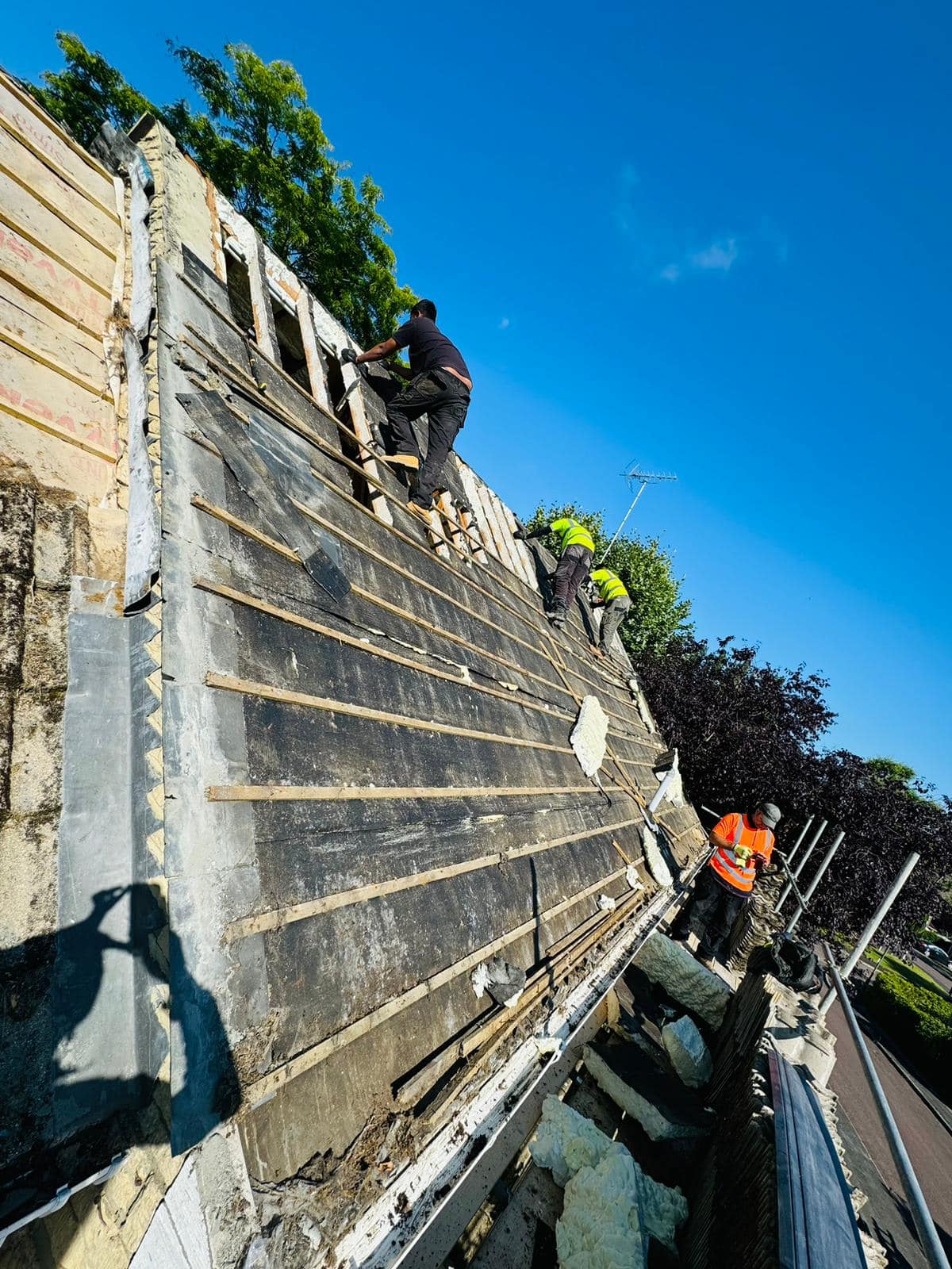 Flat roof replacement in Croydon
