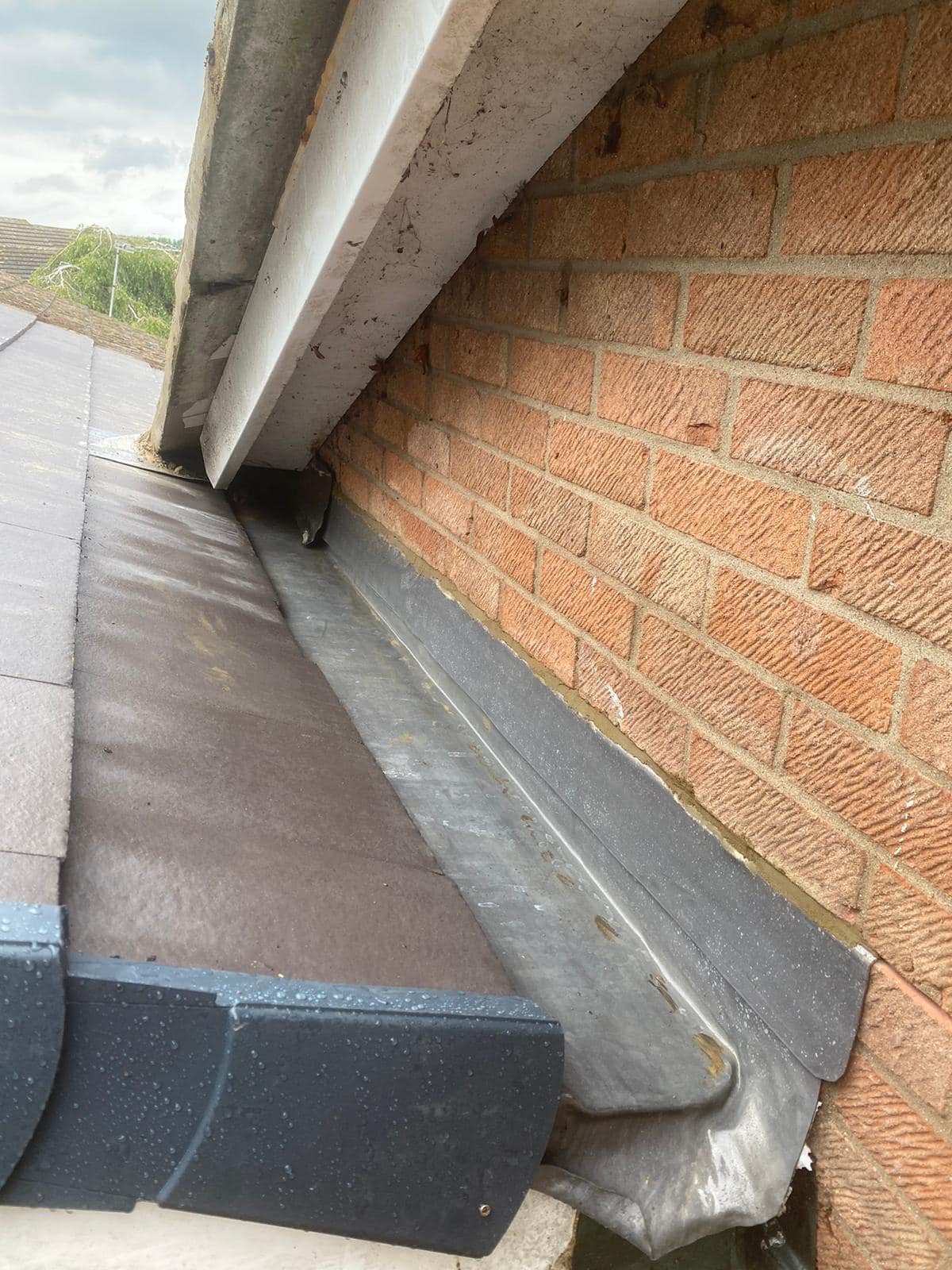 GRP fibreglass roof in Peckham