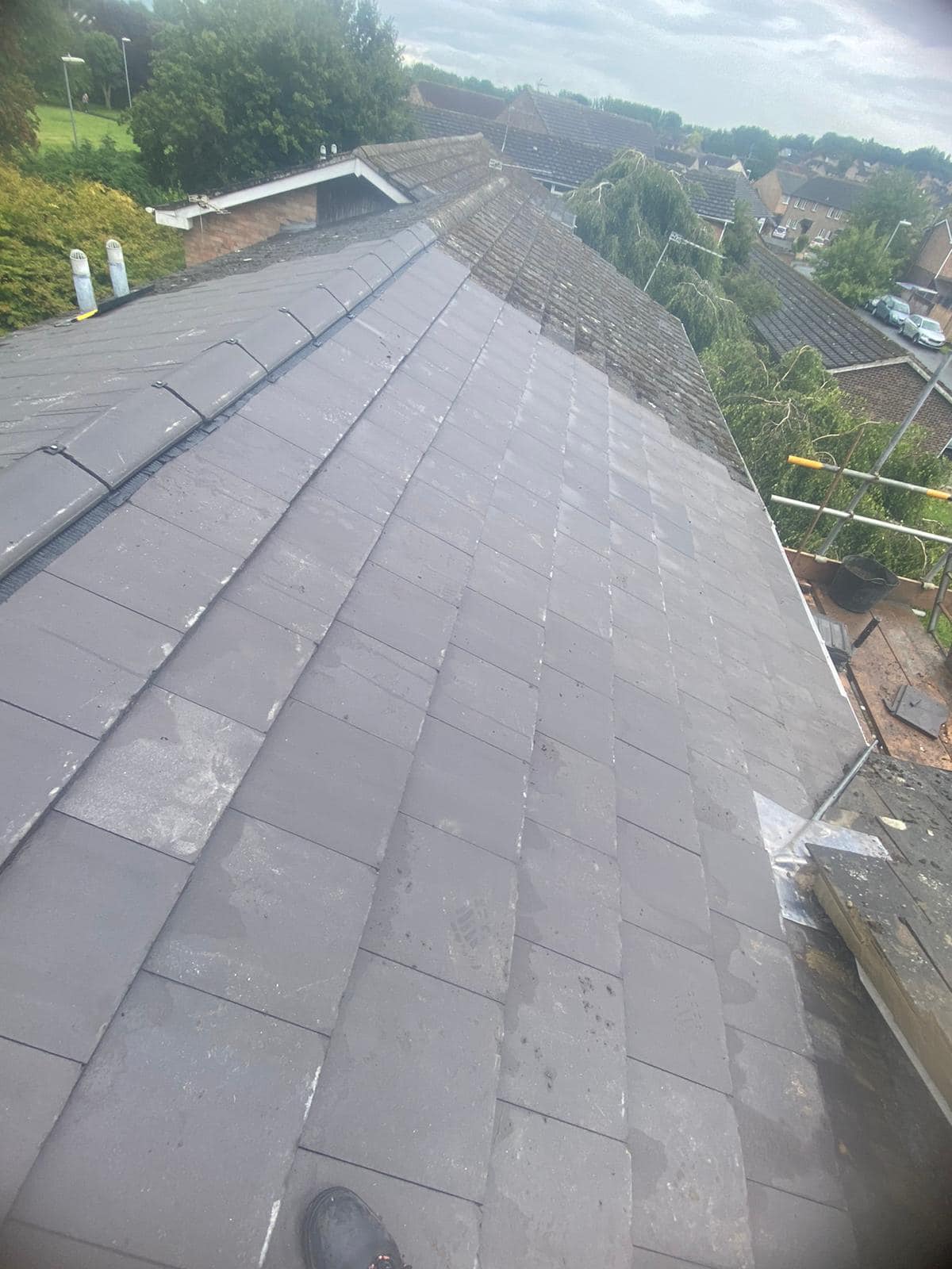 Flat roof coating in Brixton