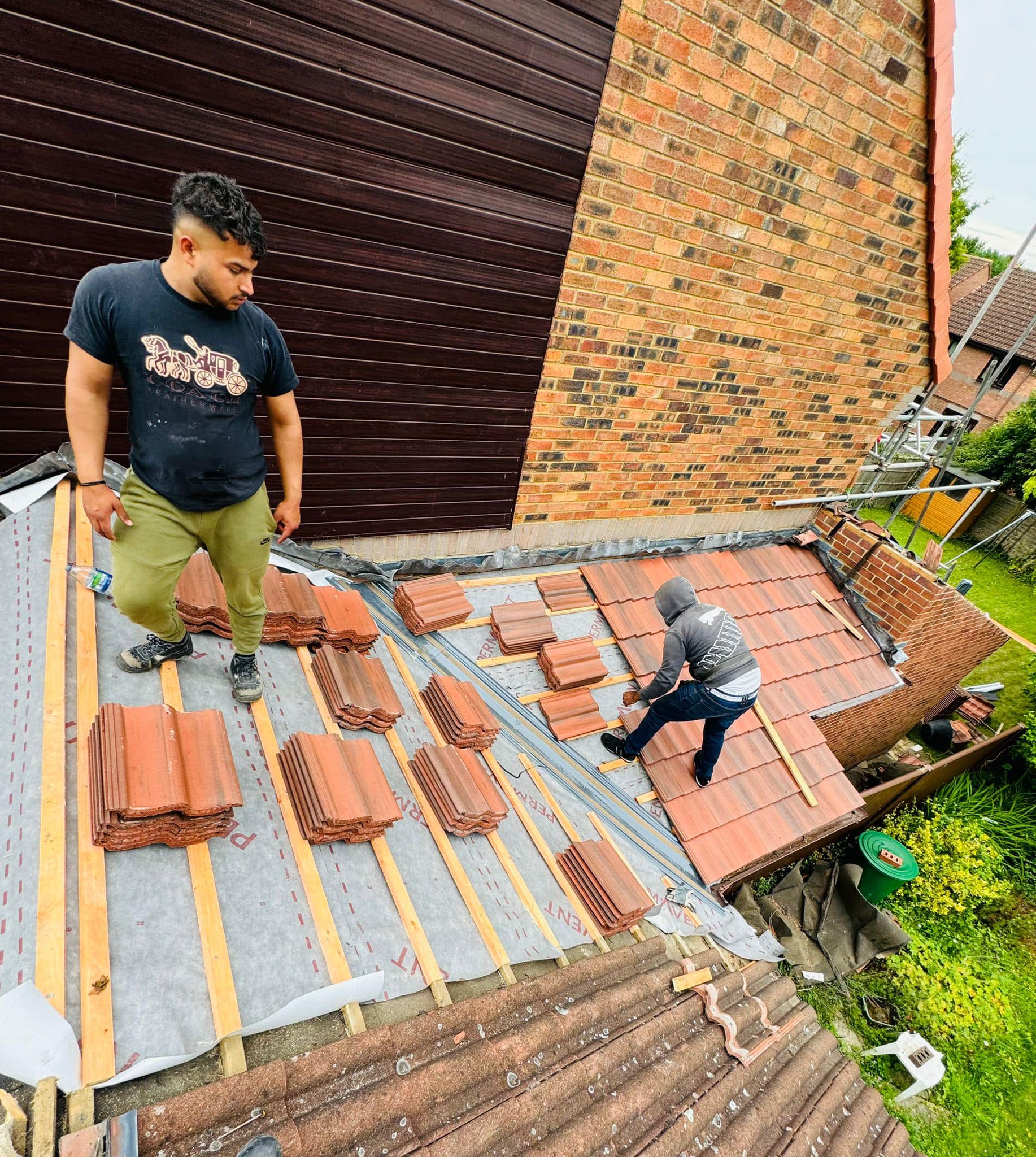 Roof repair completed in Bermondsey, South London