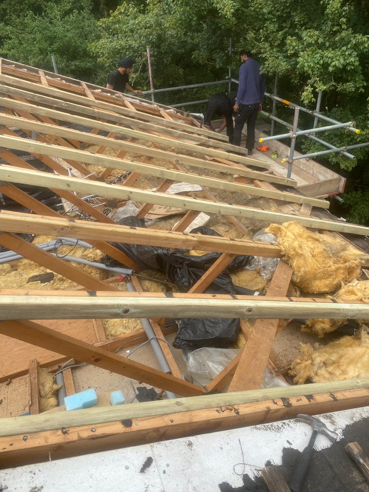 Flat roof replacement in Croydon