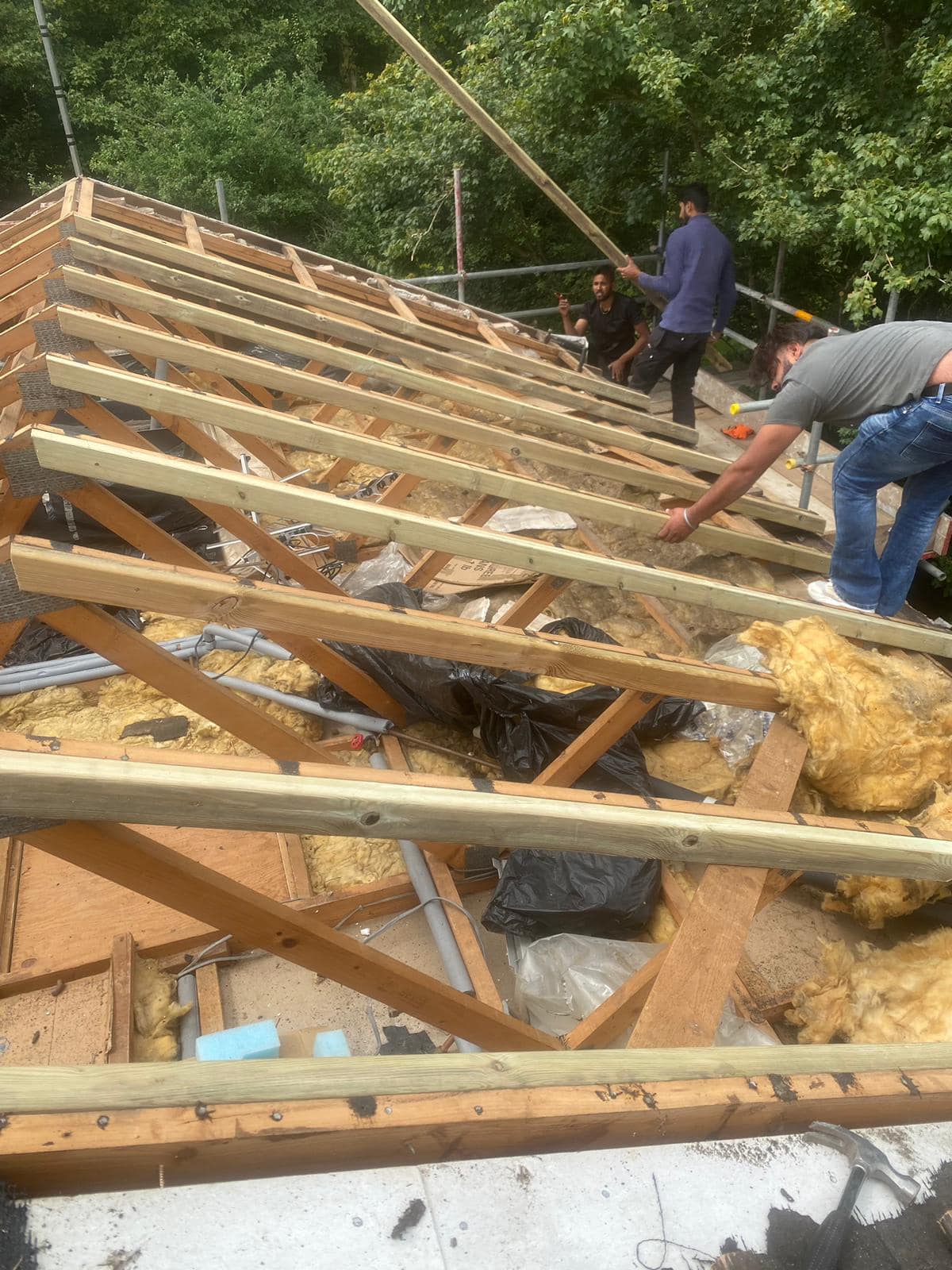 Flat roof replacement in Croydon