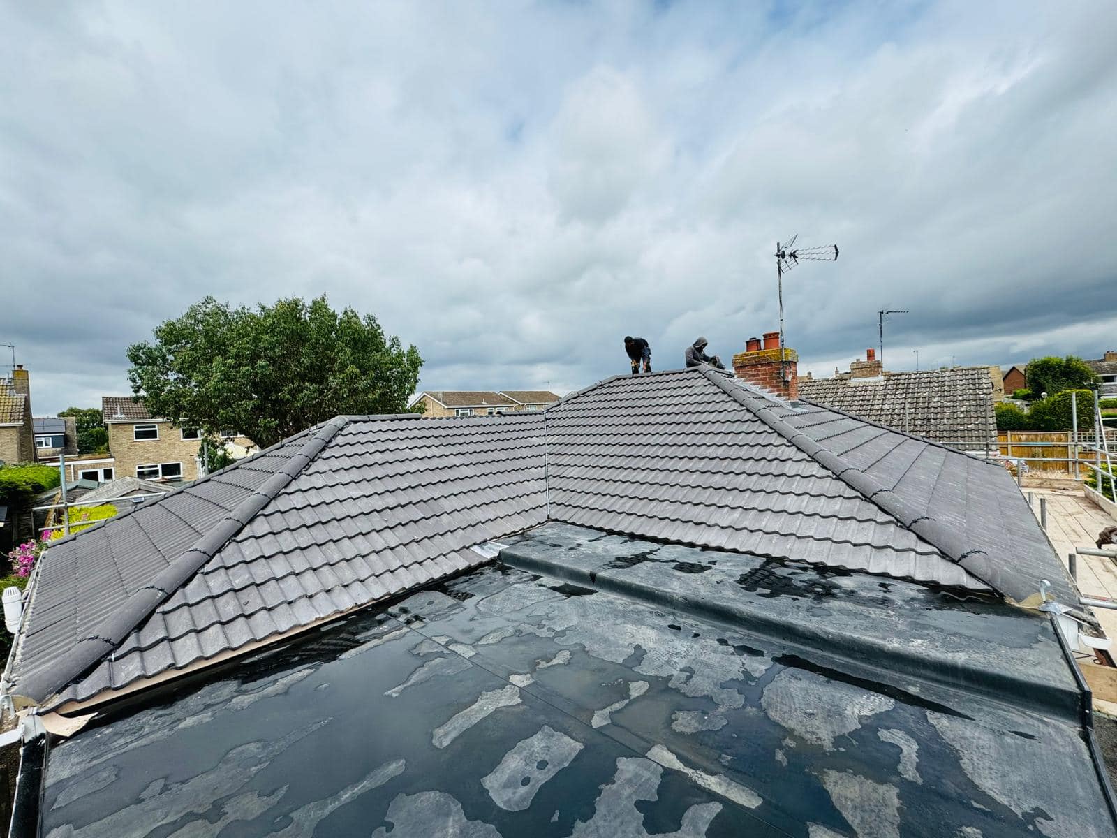 EPDM rubber roof in Stratford