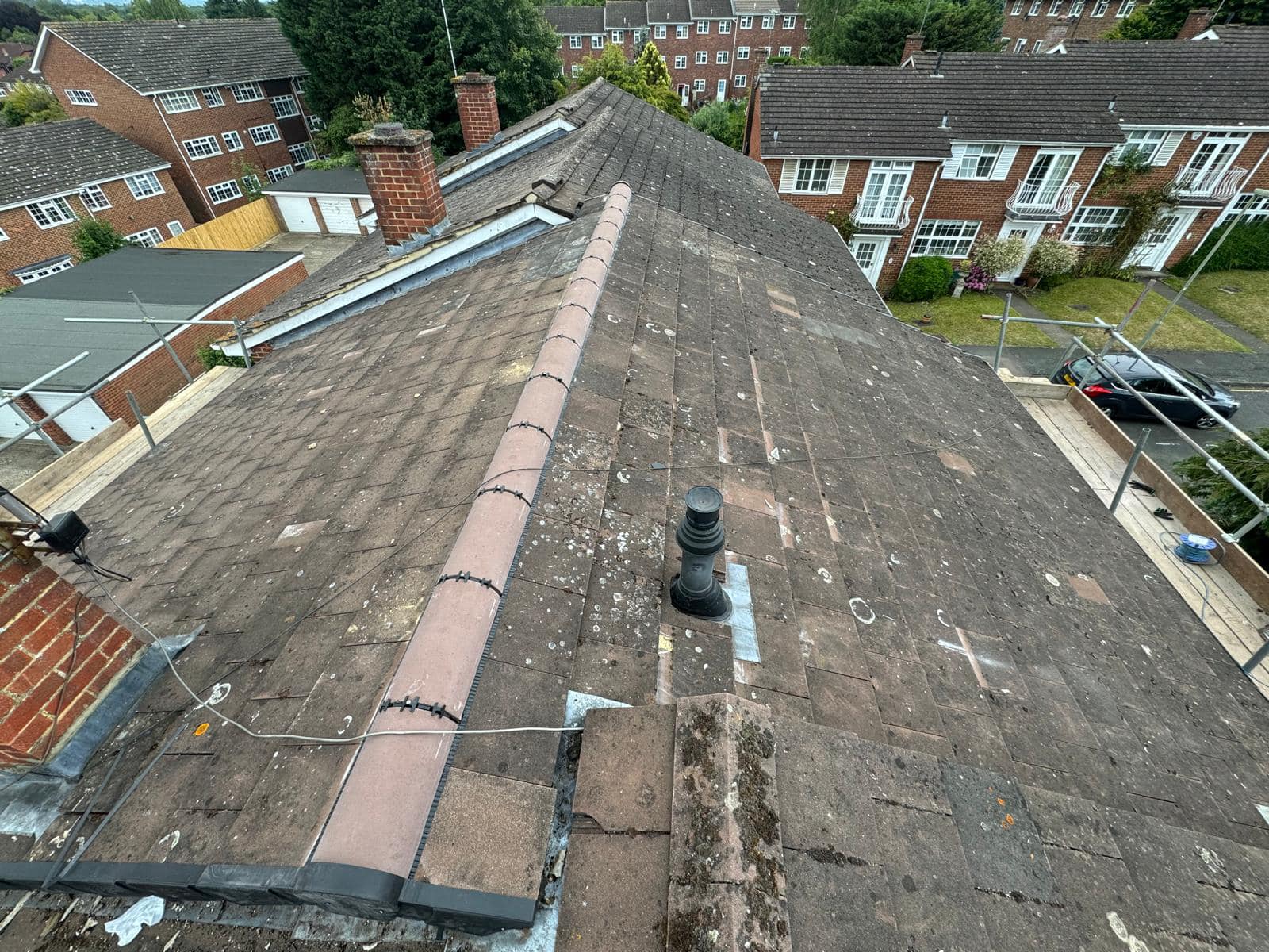 GRP fibreglass roof in Peckham