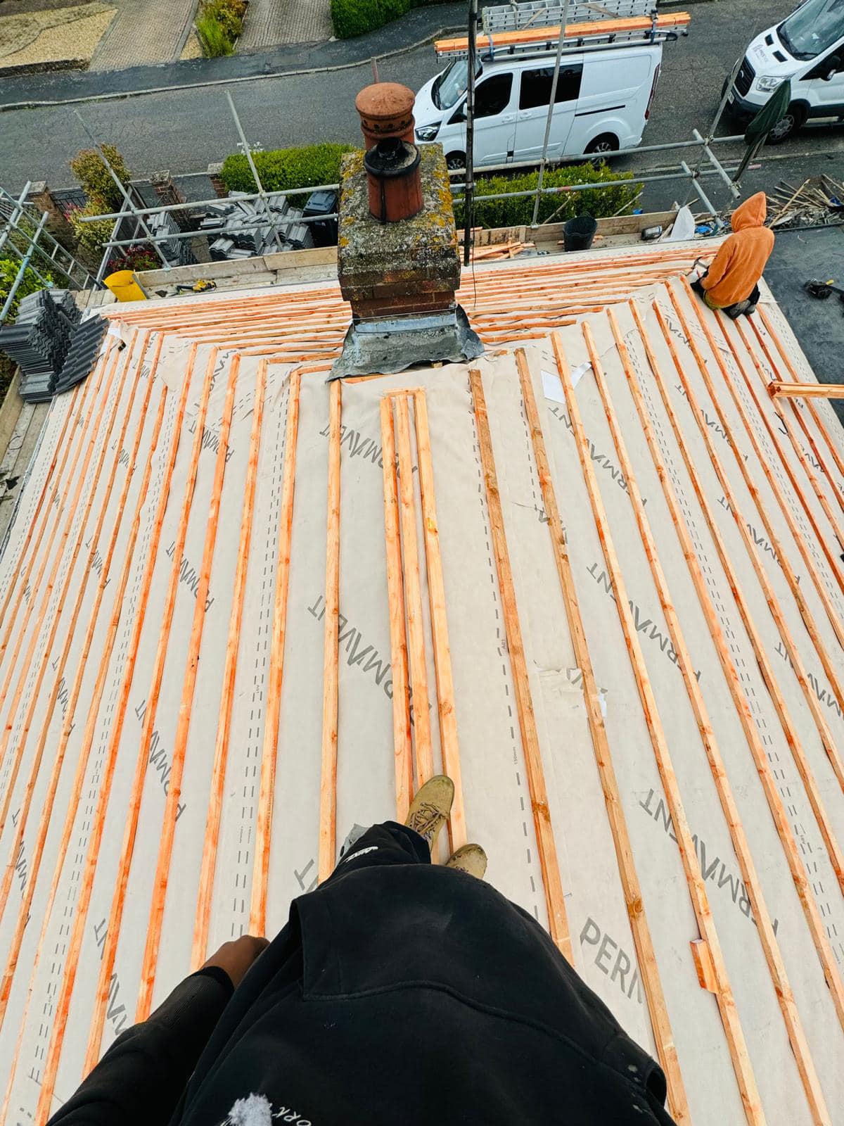 EPDM rubber roof in Stratford