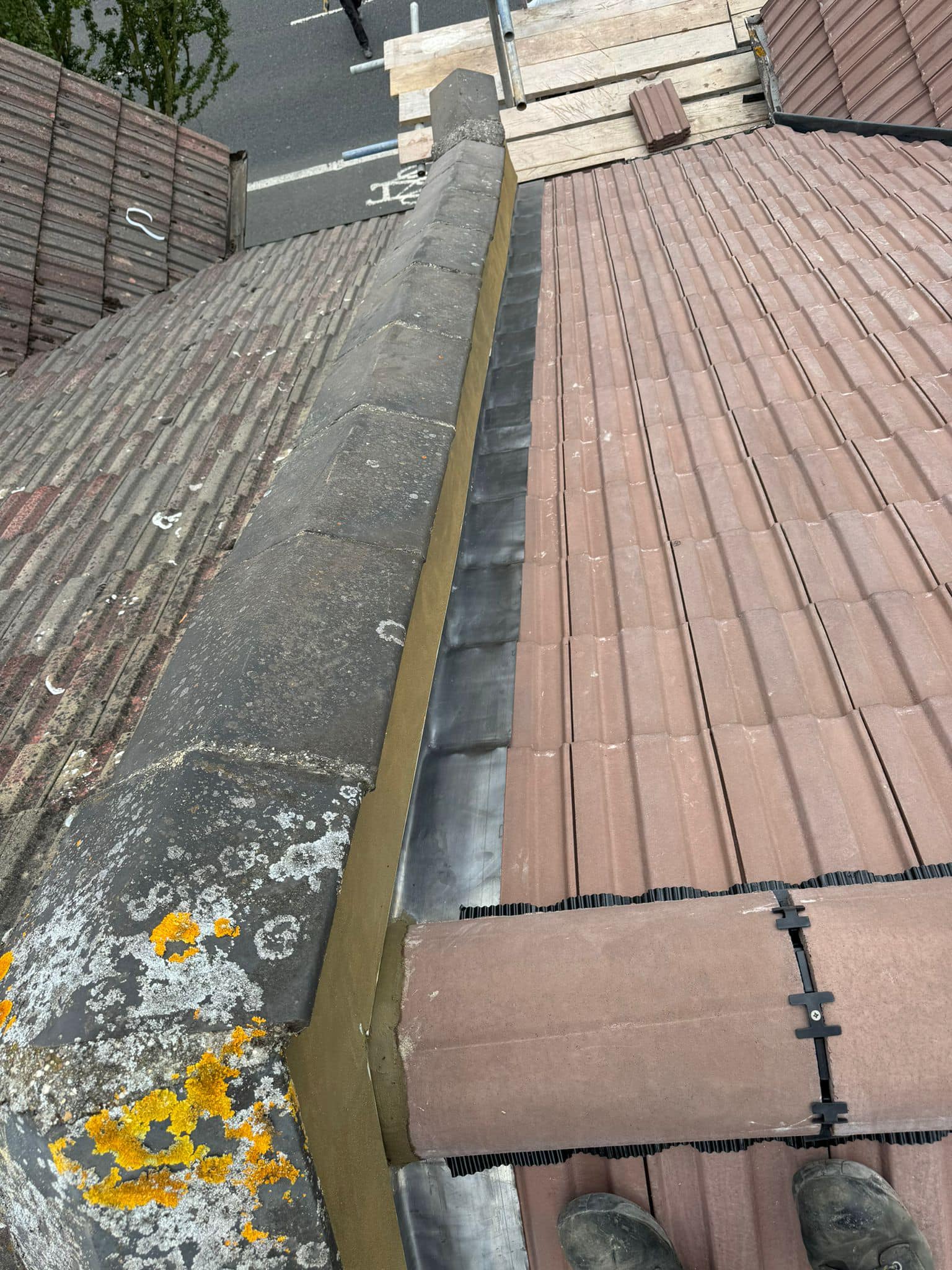 Zinc roofing in Shoreditch