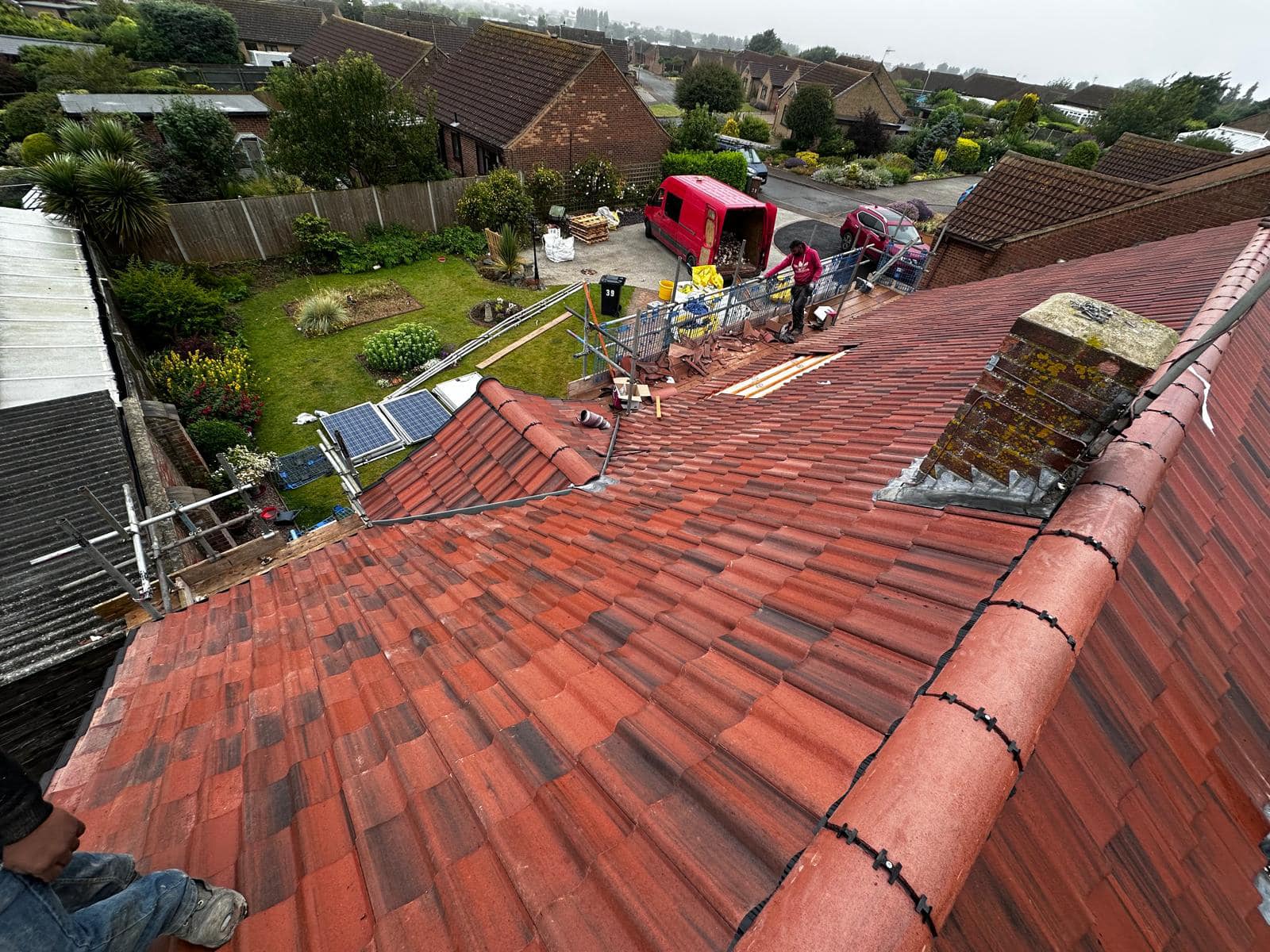 GRP fibreglass roof in Peckham