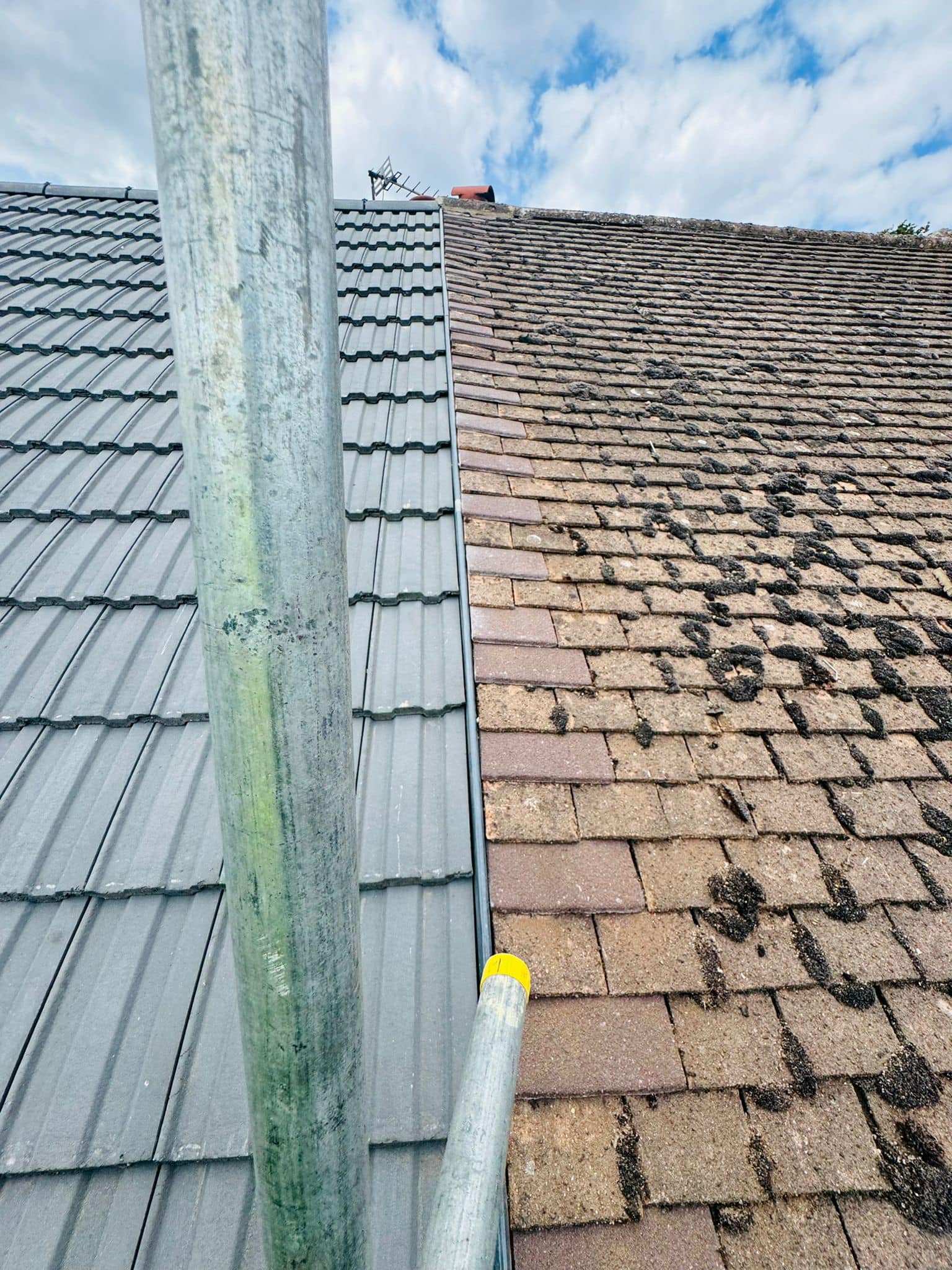 Commercial roof restoration in Canary Wharf