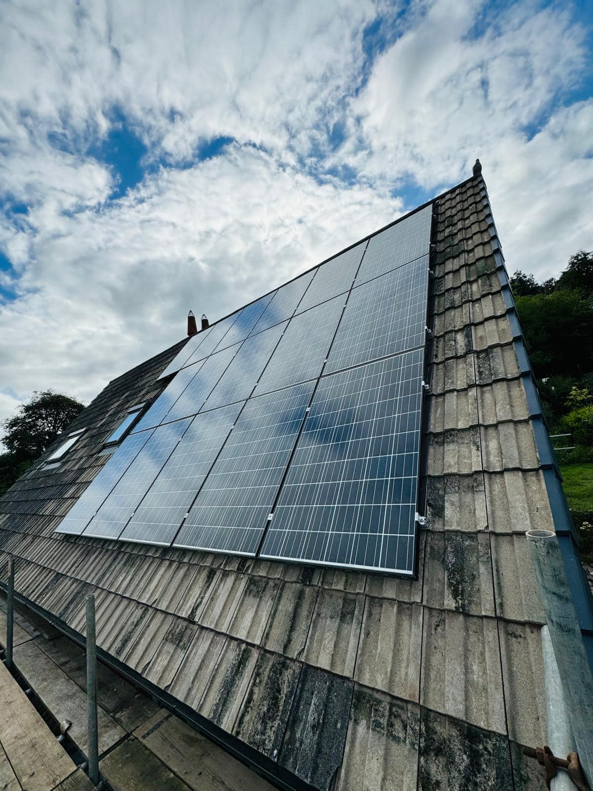 Slate roof restoration in Greenwich