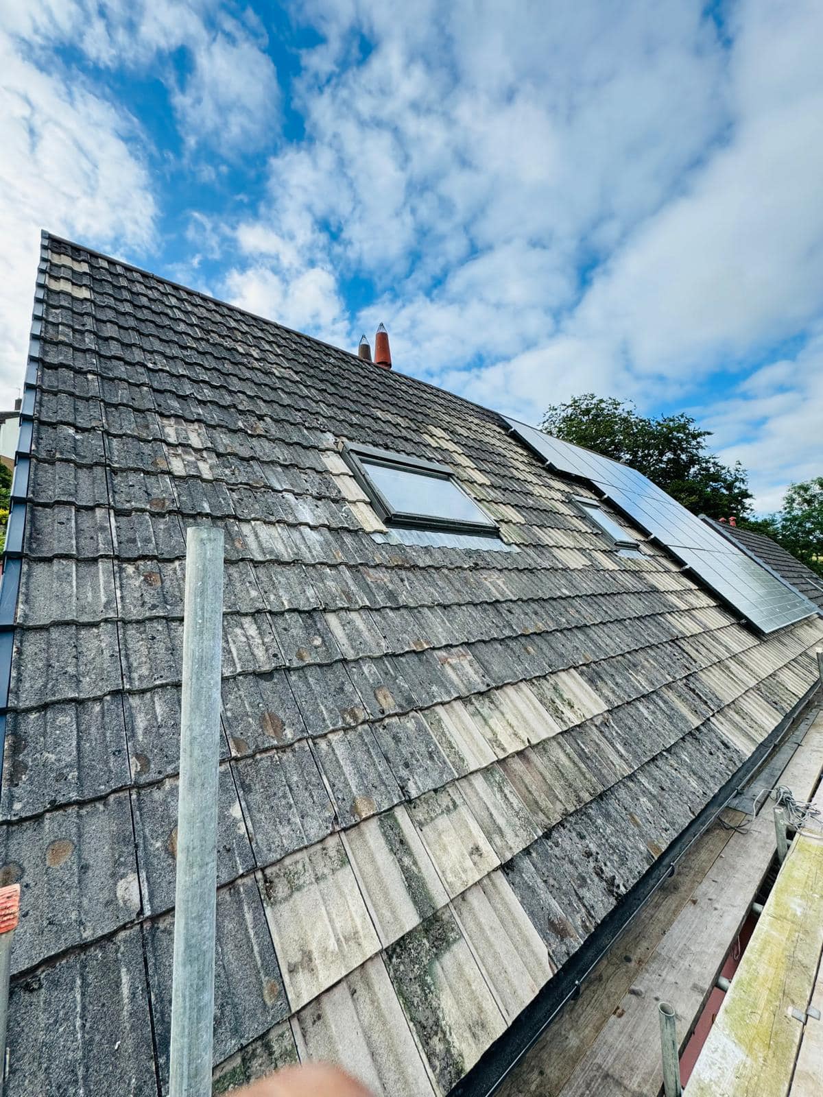 Slate roof restoration in Greenwich