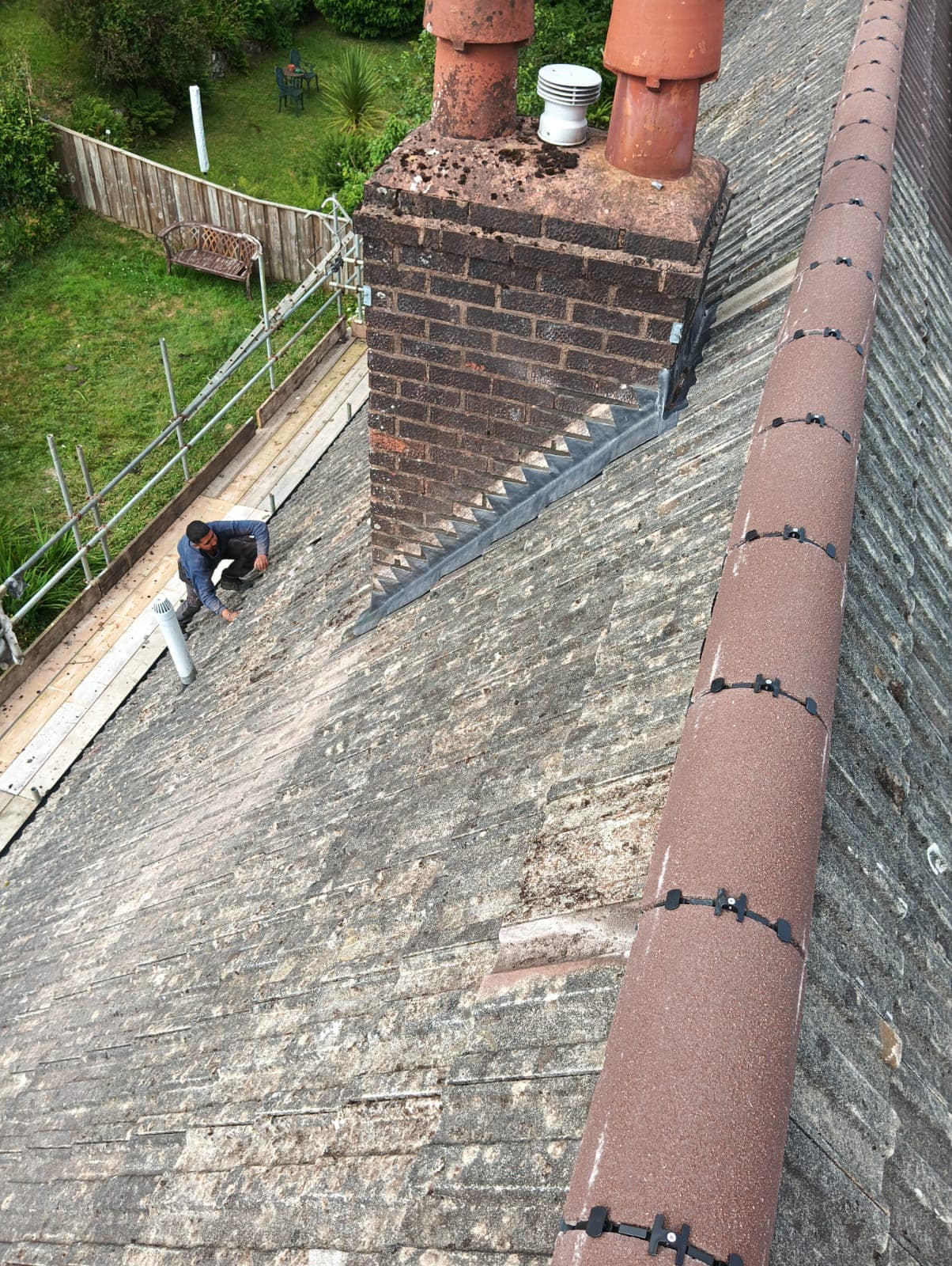 Chimney repointing in Islington