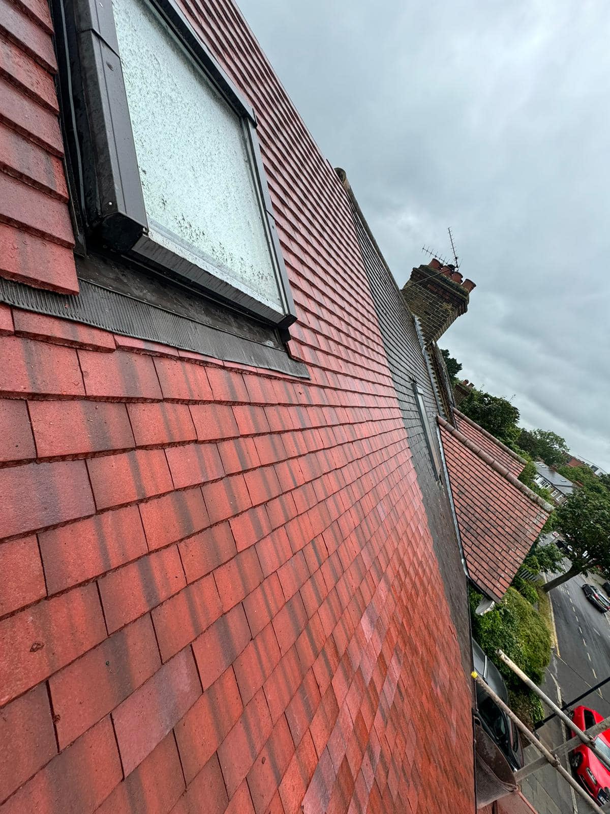 GRP fibreglass roof in Peckham