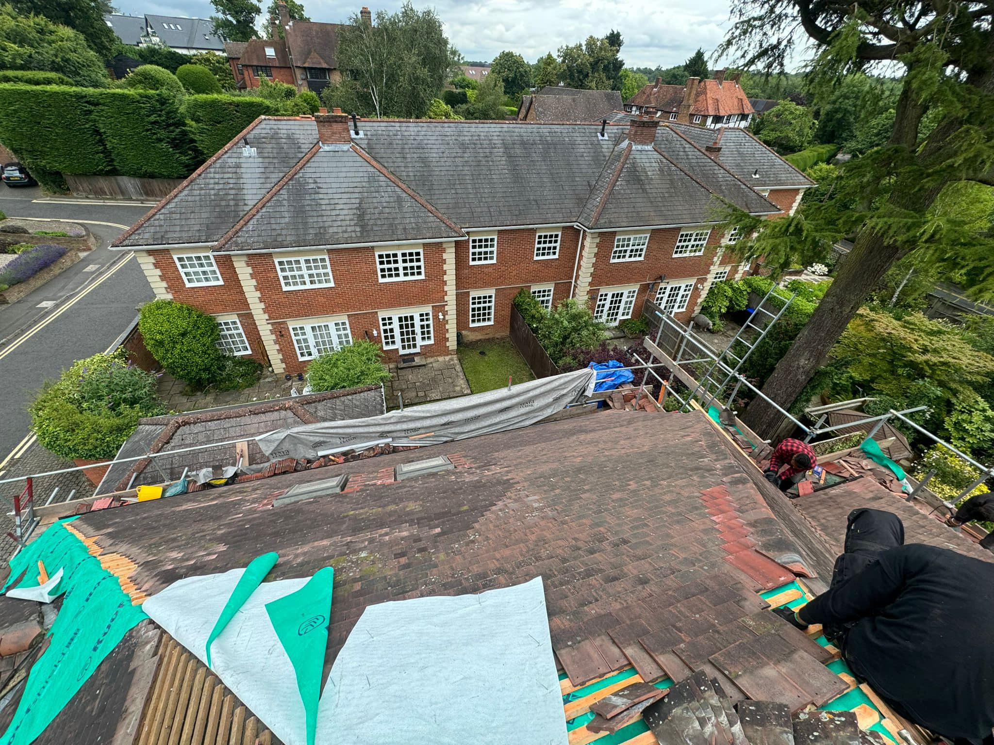 Flat roof coating in Brixton
