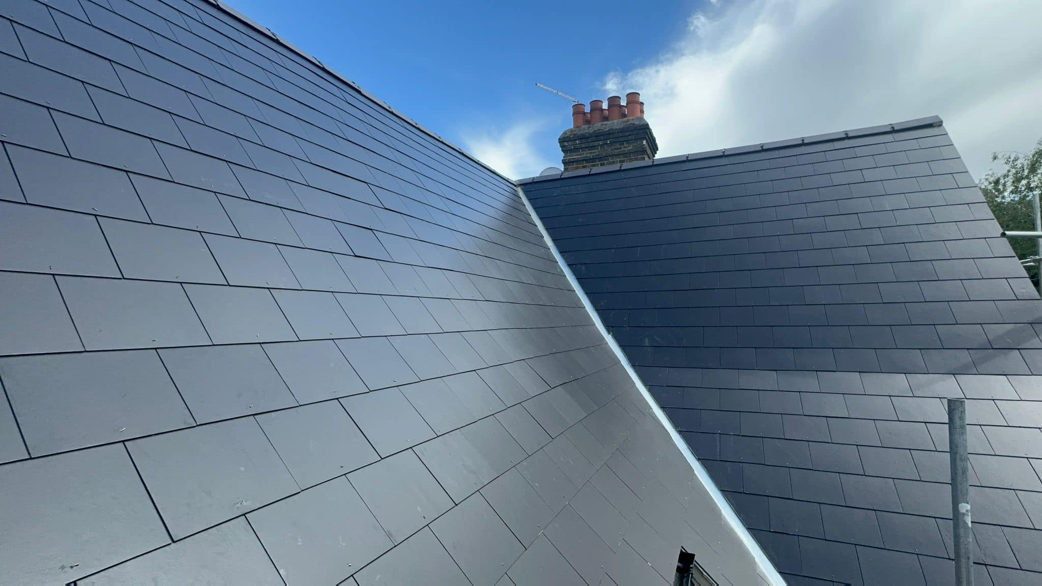 GRP fibreglass roof in Peckham