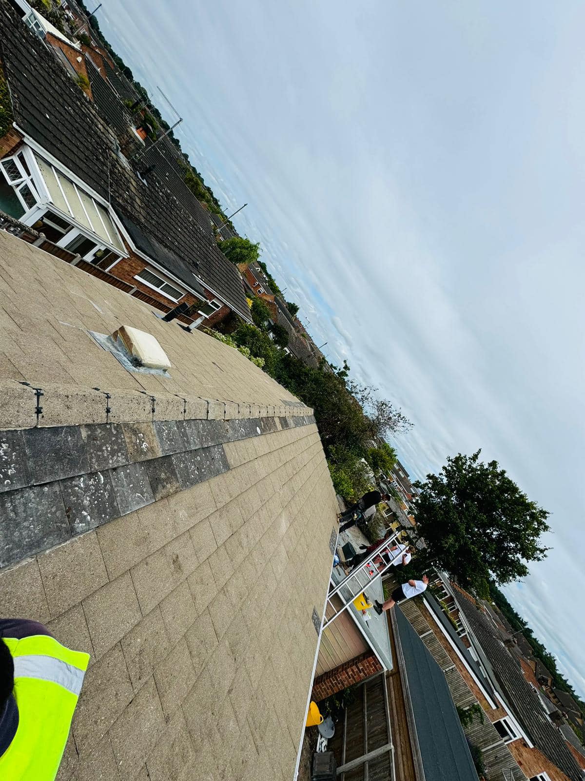 GRP fibreglass roof in Peckham