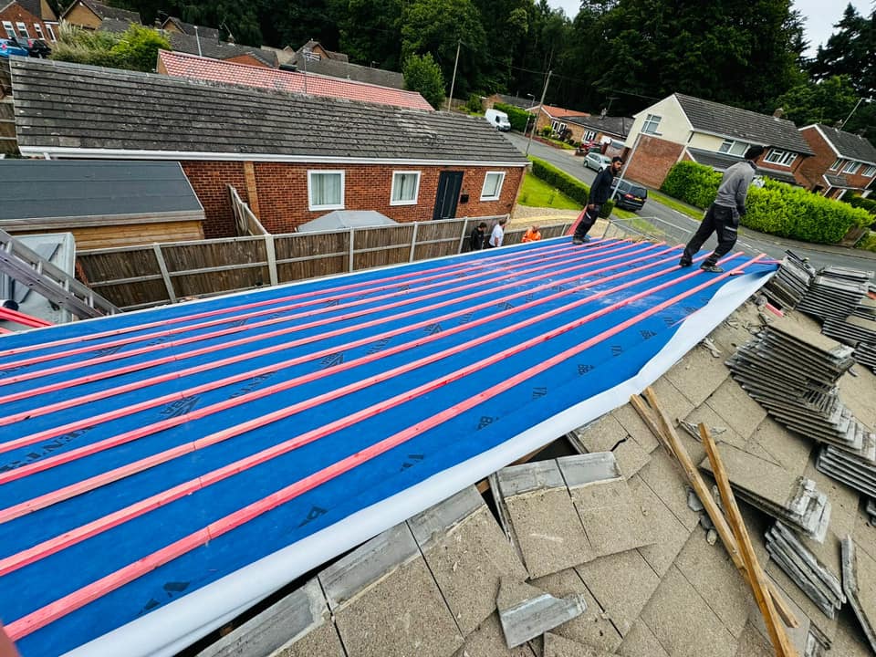 Flat roof replacement in Croydon