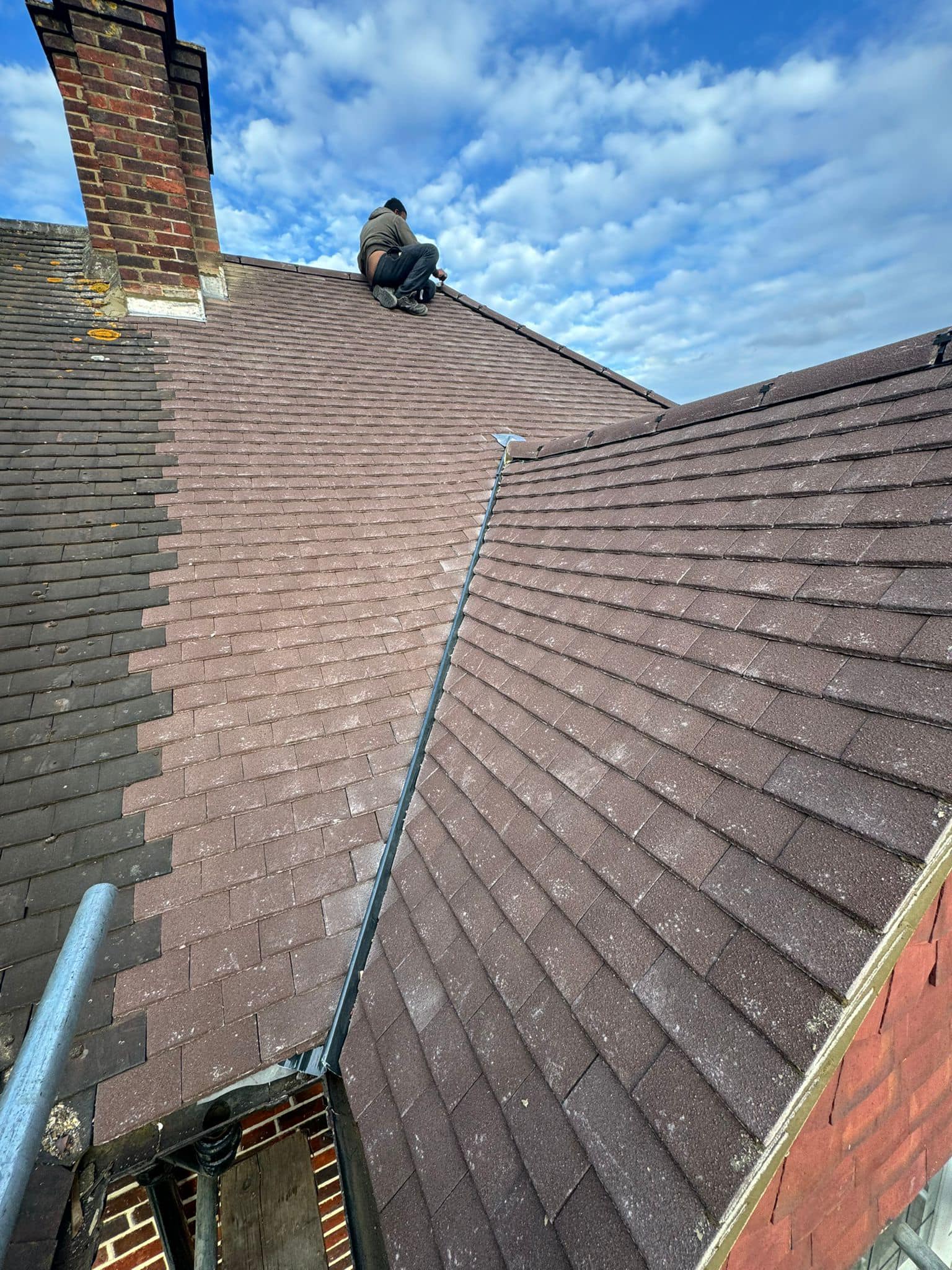 EPDM rubber roof in Stratford