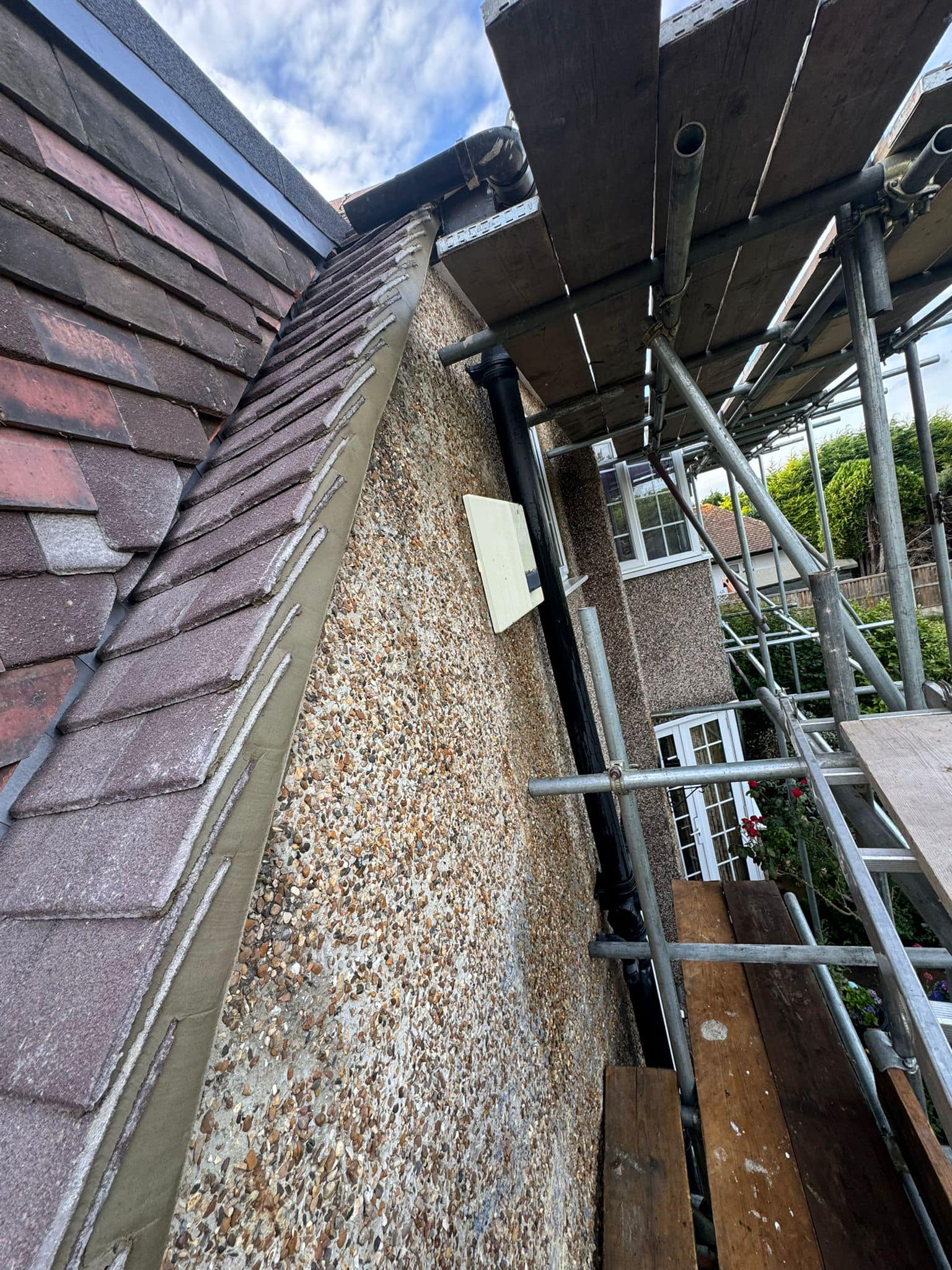 Storm damage repair in Battersea