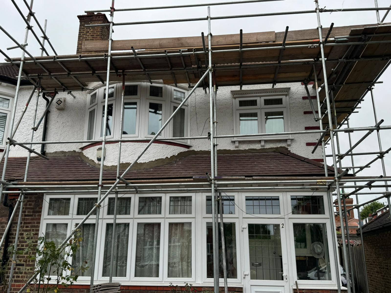 Lead flashing in Westminster