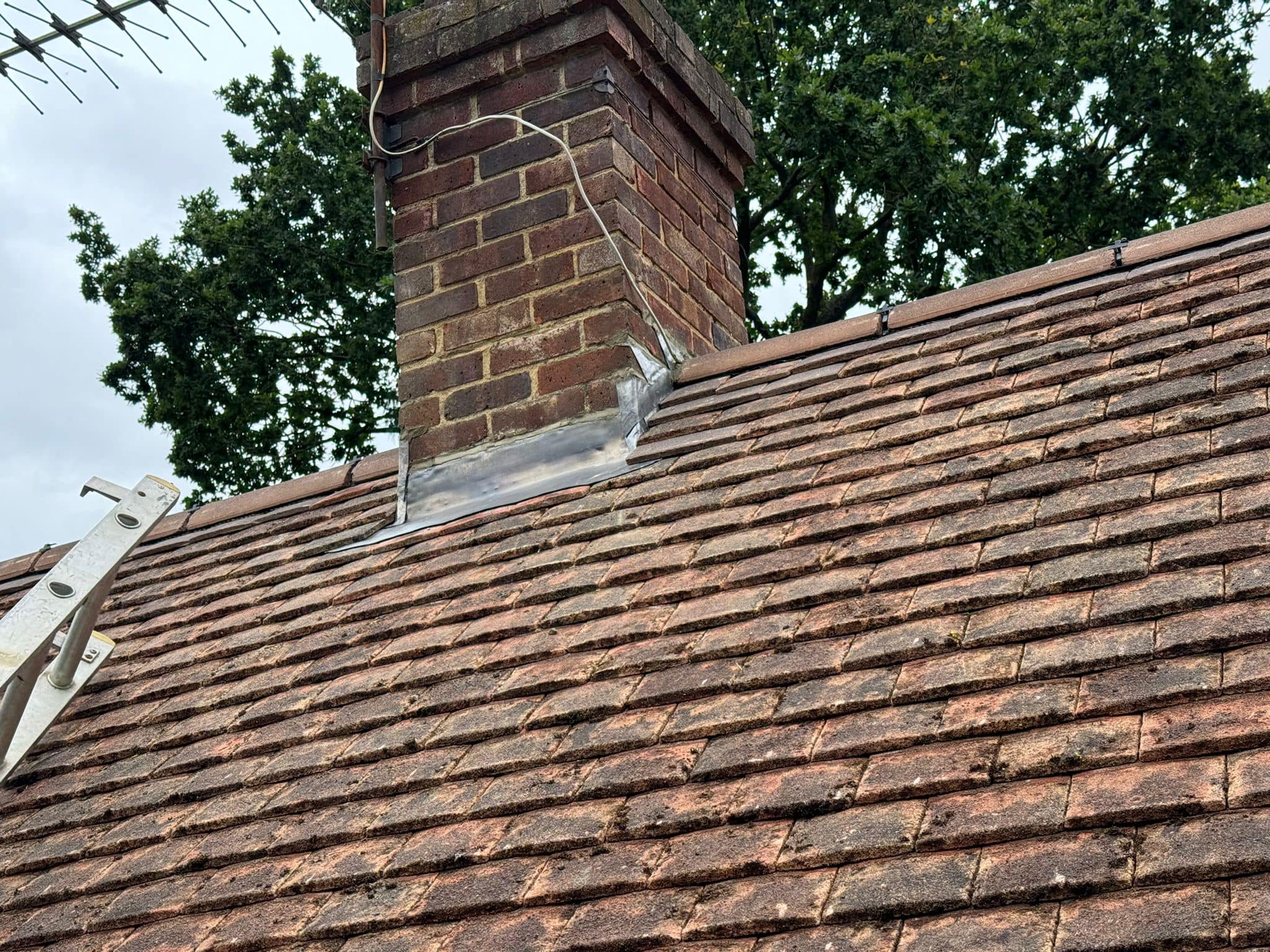Lead flashing in Westminster