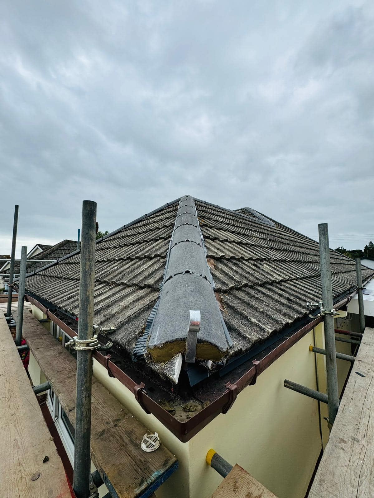 GRP fibreglass roof in Peckham