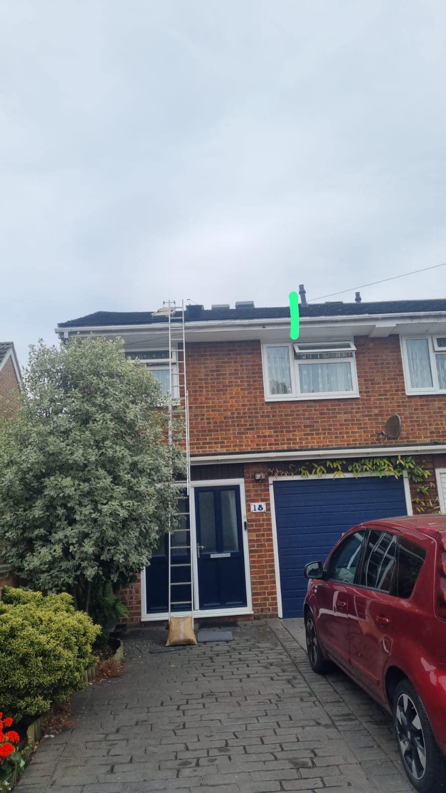 Lead flashing in Westminster