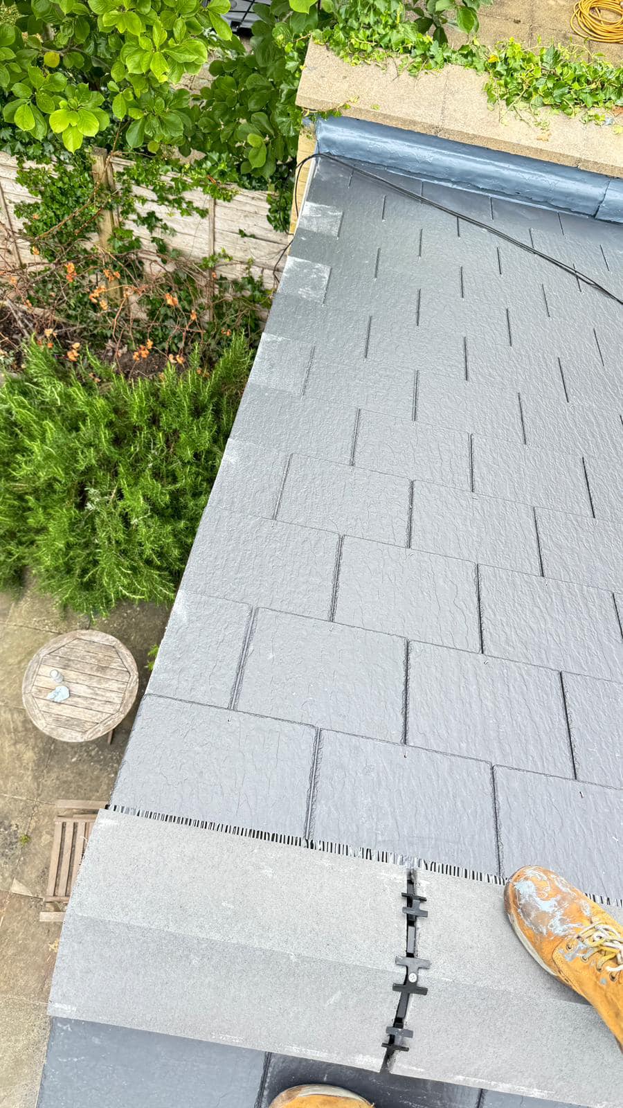 Lead flashing in Westminster