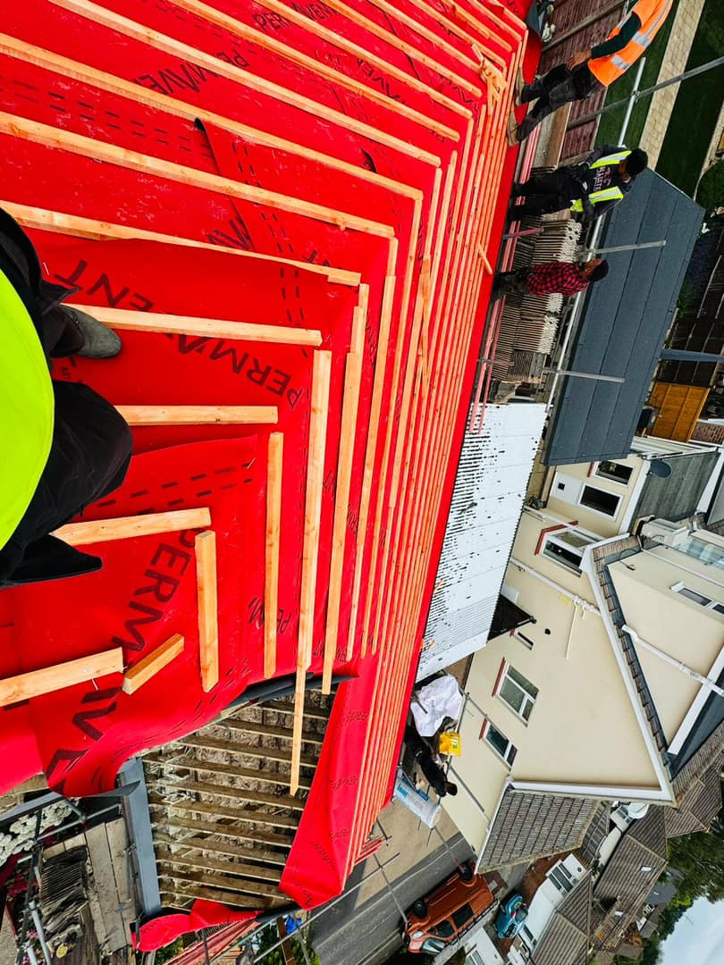 EPDM rubber roof in Stratford