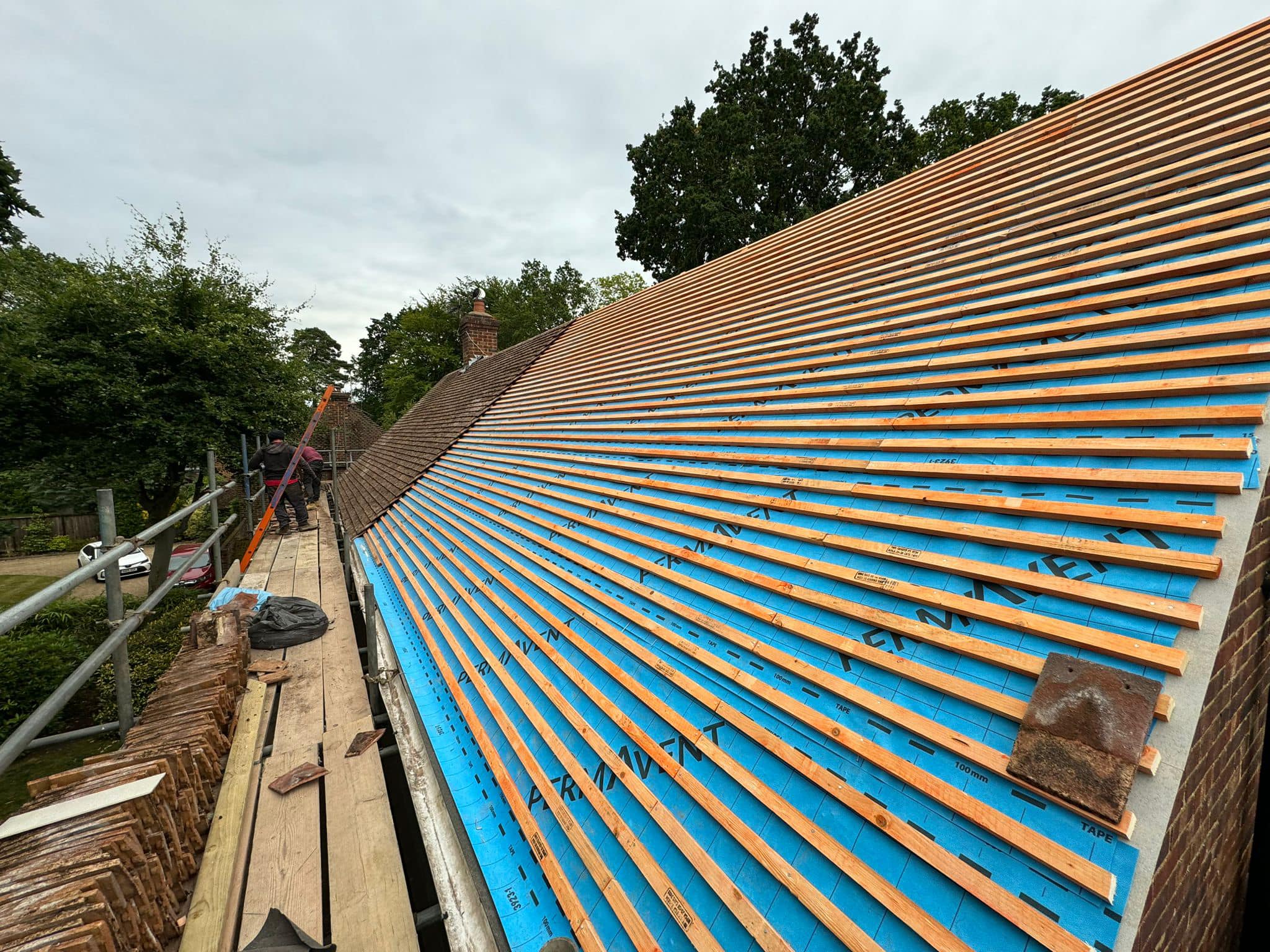 Roof repair completed in Bermondsey, South London