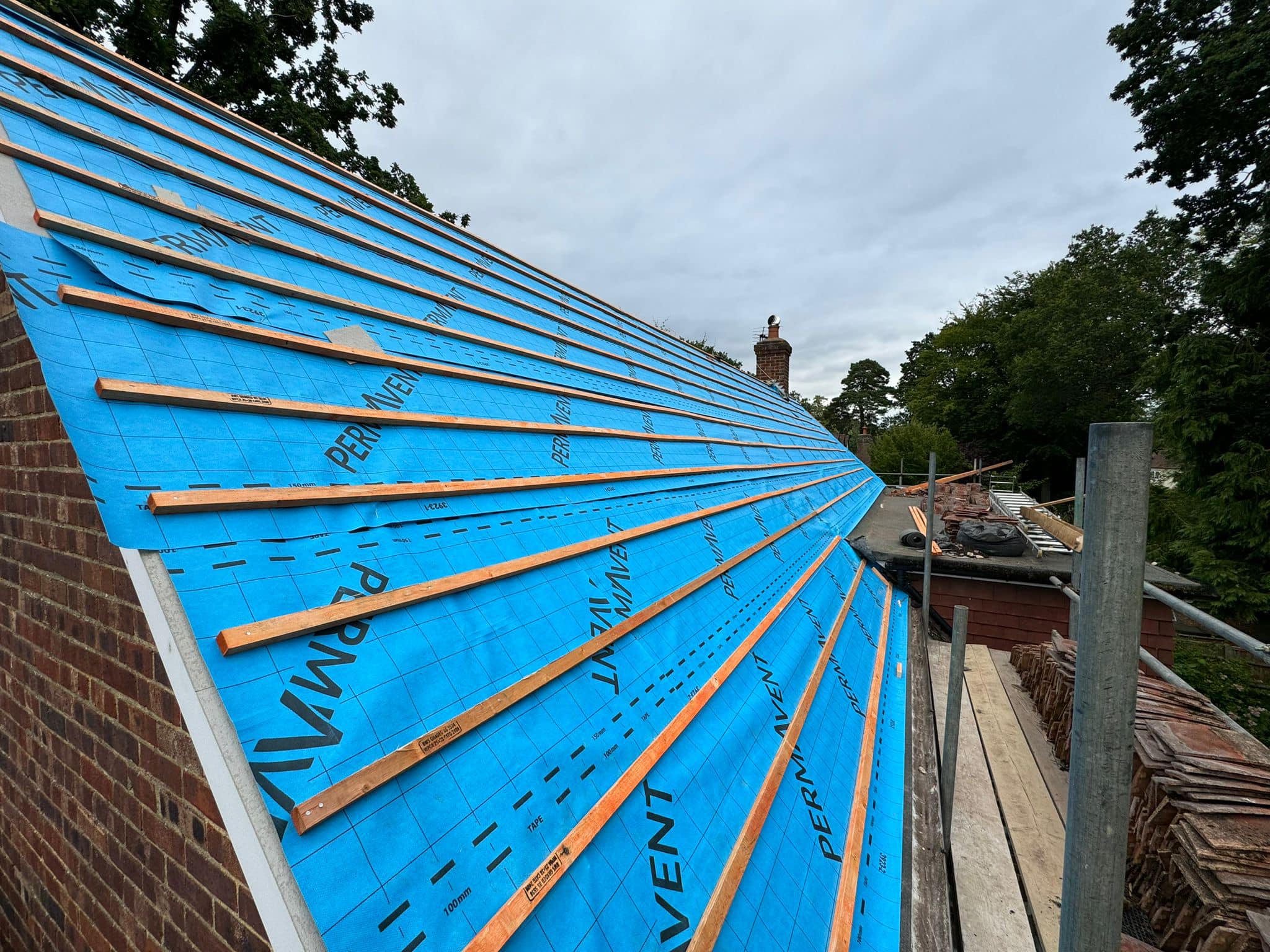 Lead flashing in Westminster