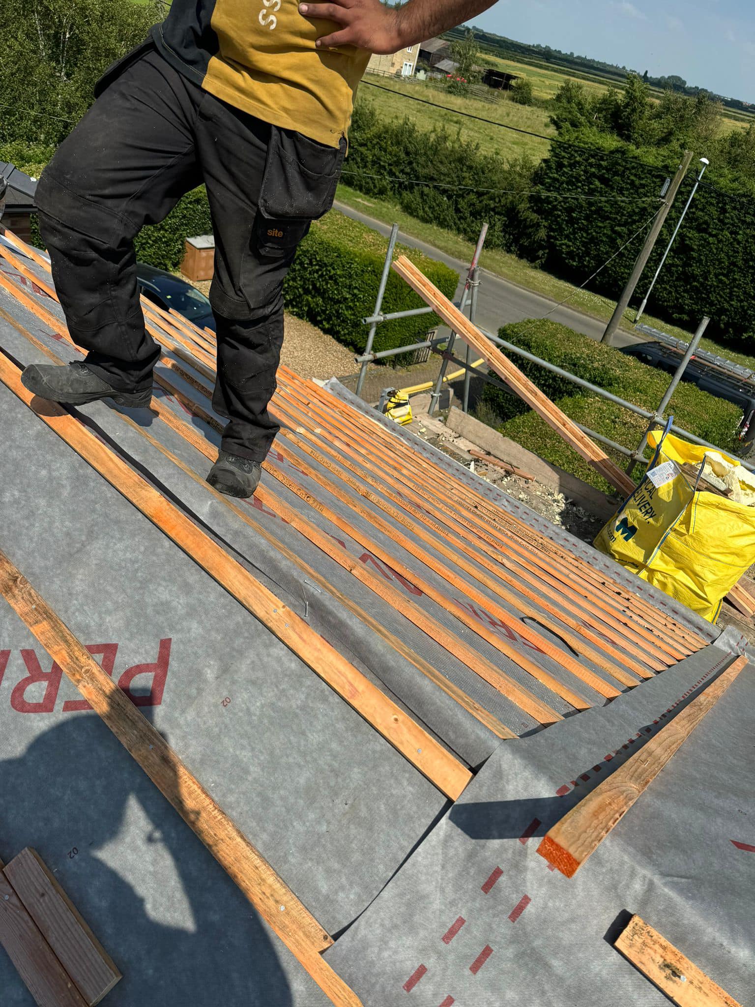Roof waterproofing in Clapham
