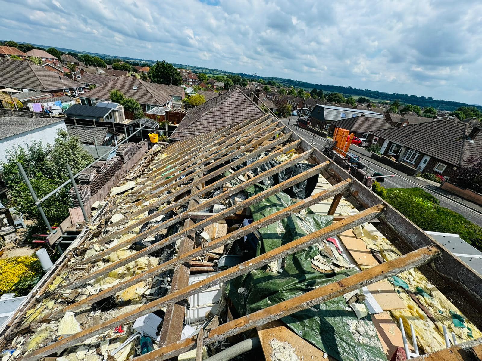EPDM rubber roof in Stratford