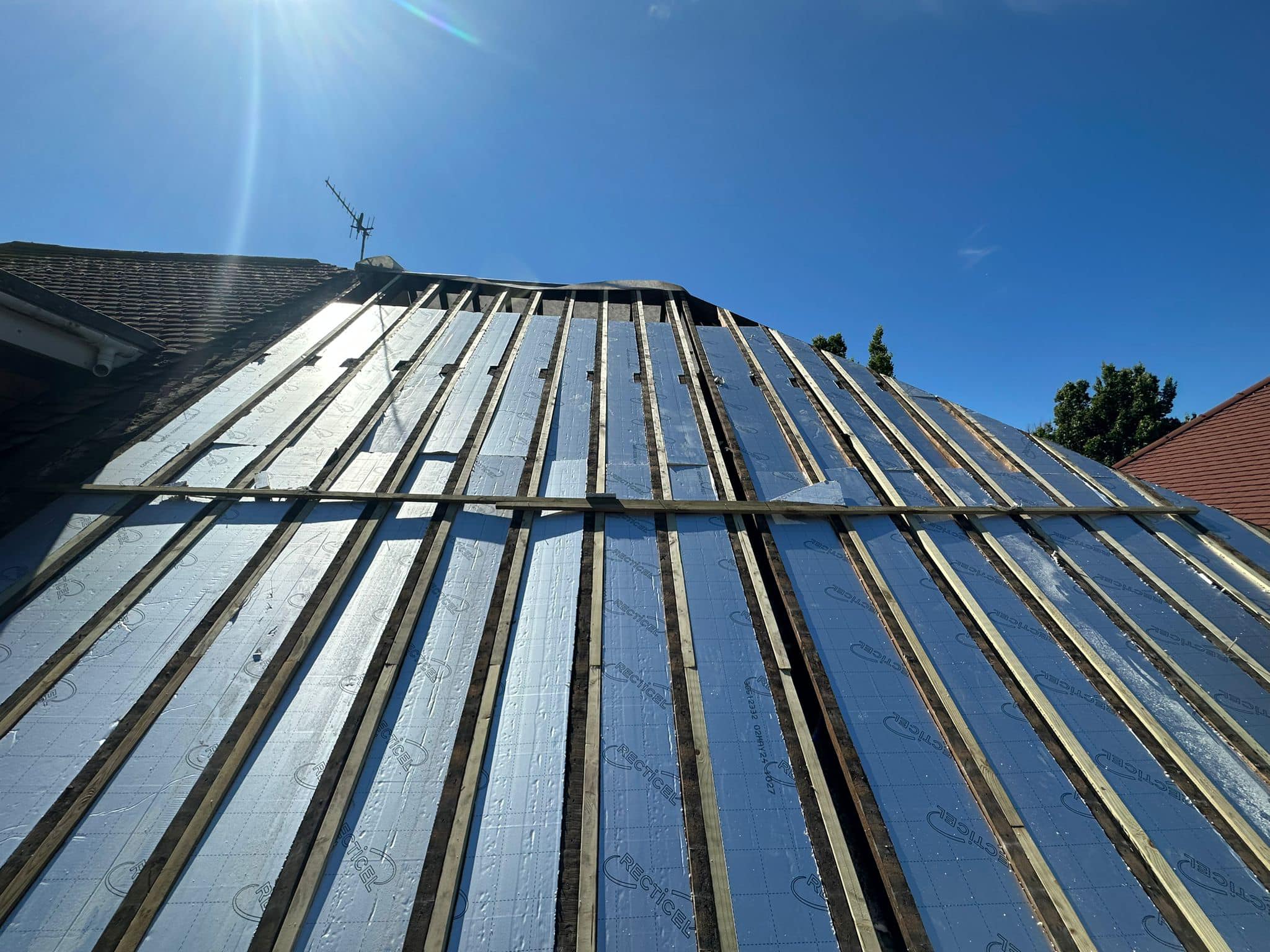 Storm damage repair in Battersea