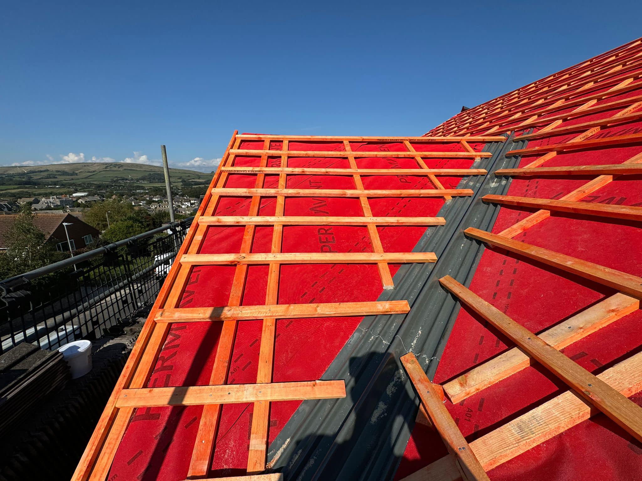 Slate roof restoration in Greenwich