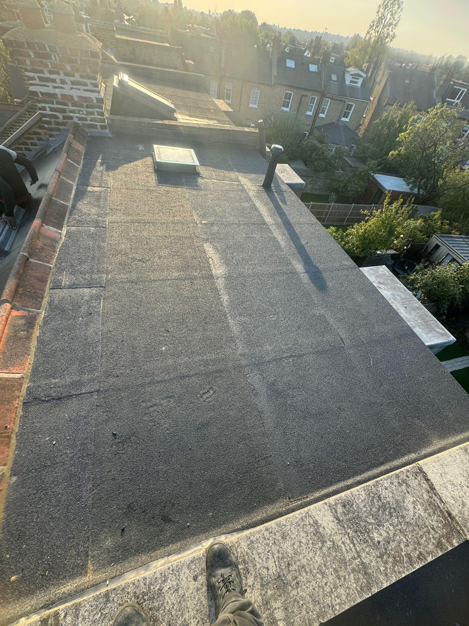Slate roof restoration in Greenwich
