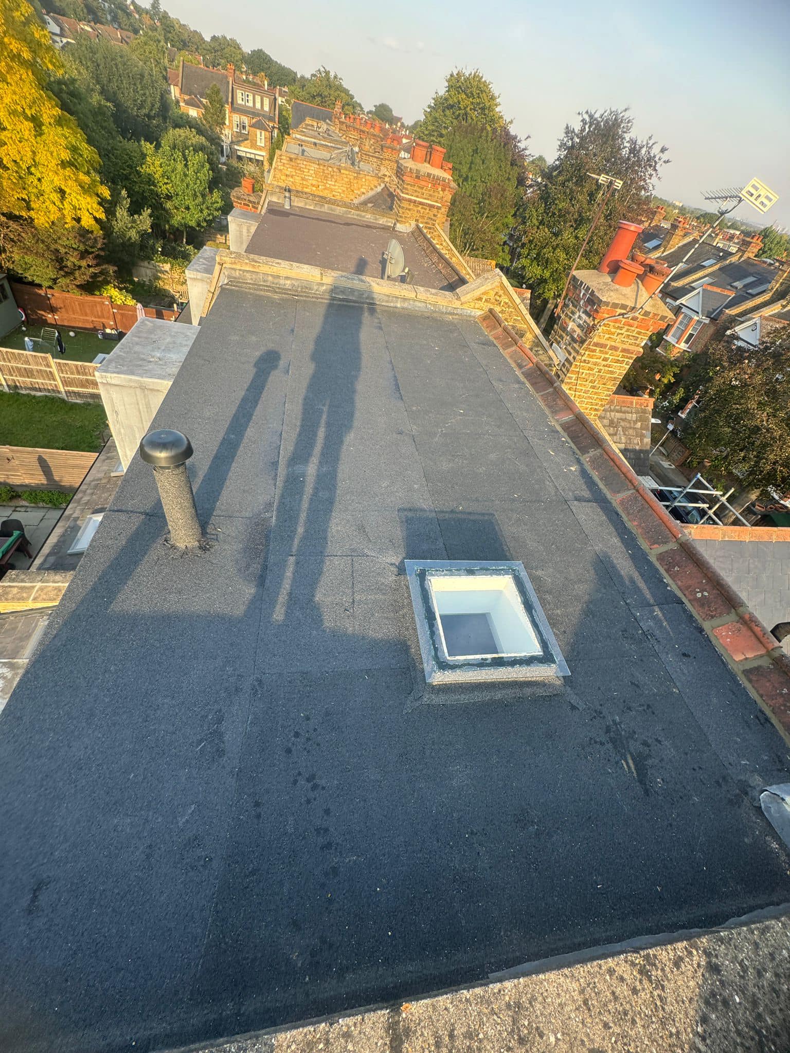 Flat roof coating in Brixton